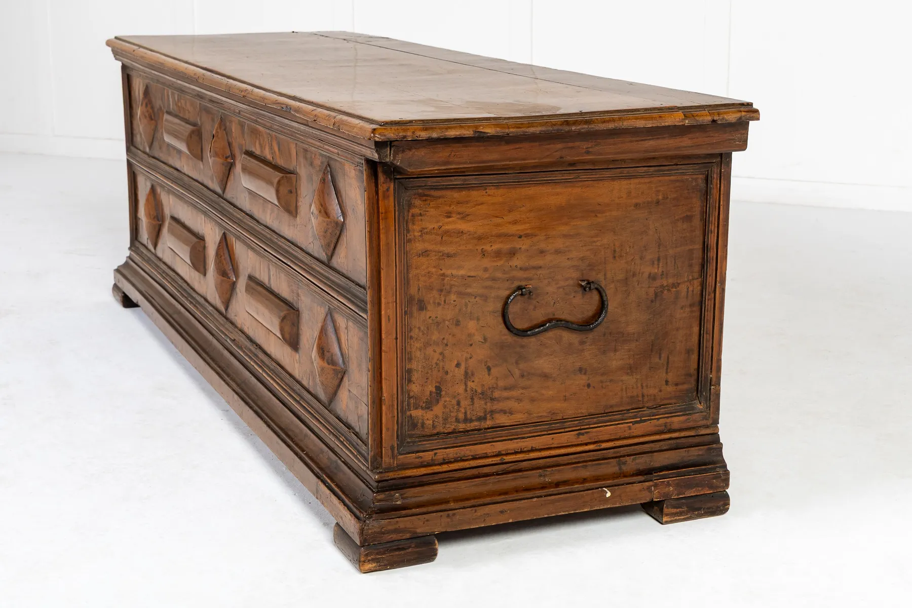 18th Century Italian Walnut Coffer