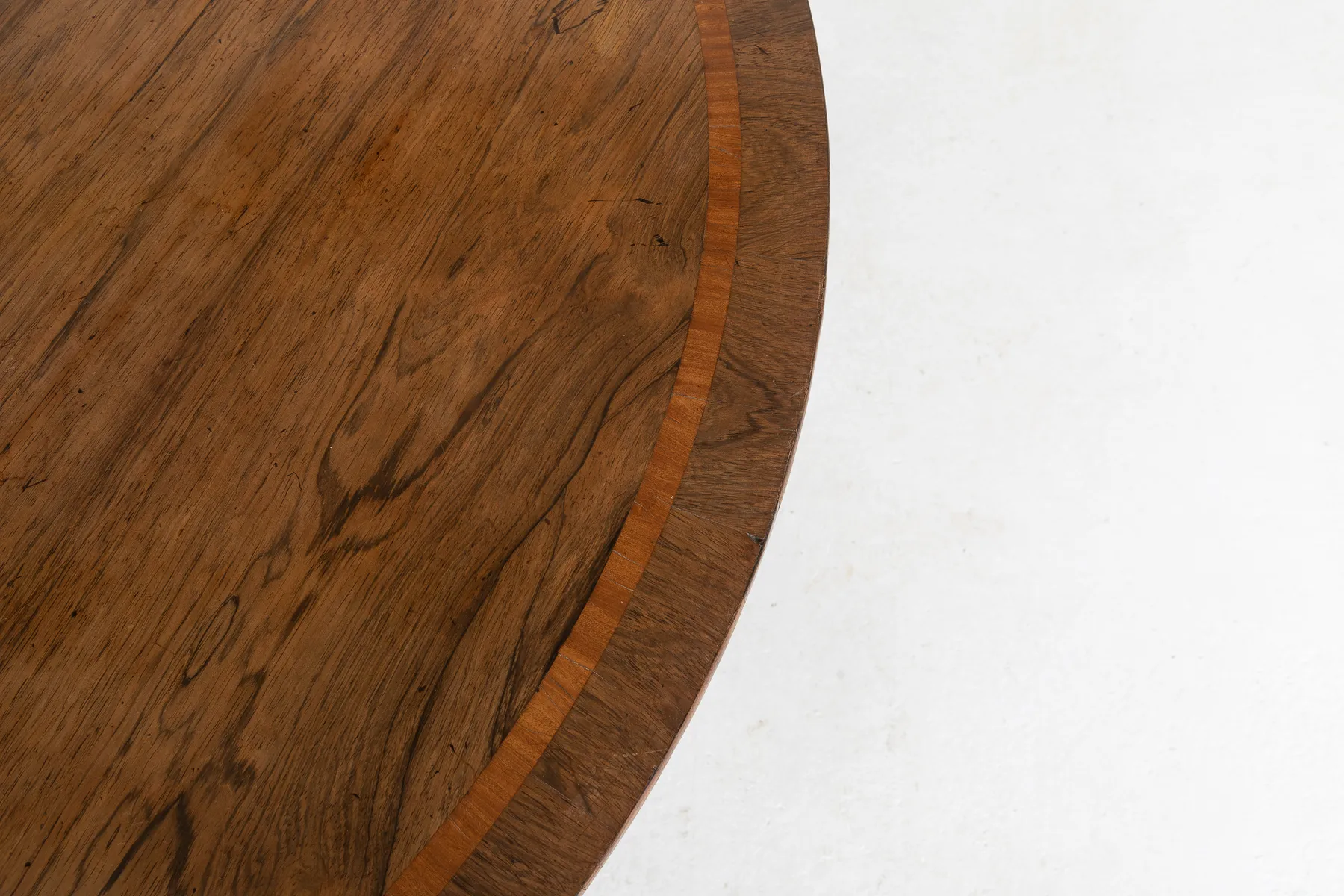 English Regency 19th Century Rosewood Circular Table