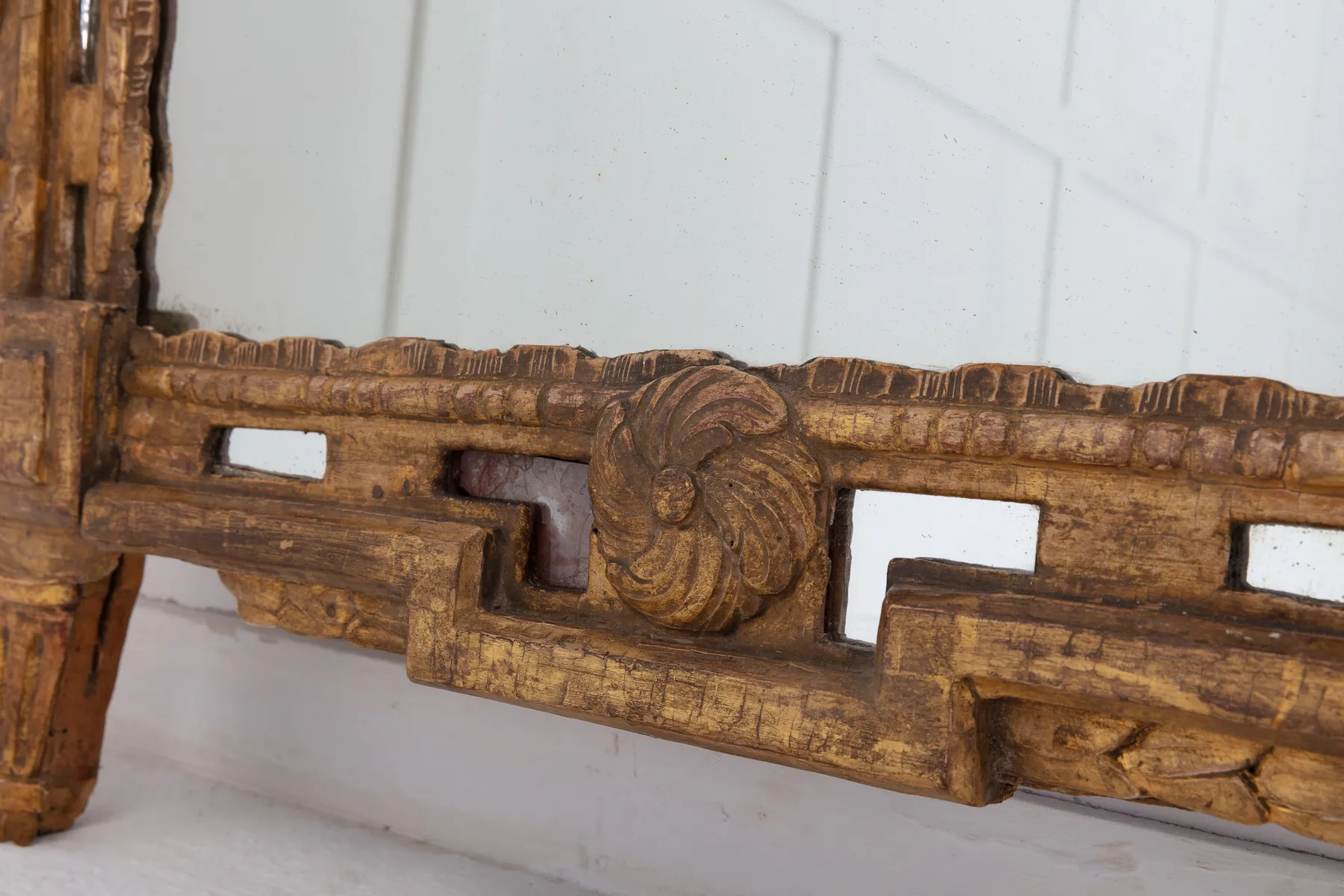 SOLD, 18th Century French Giltwood Mirror