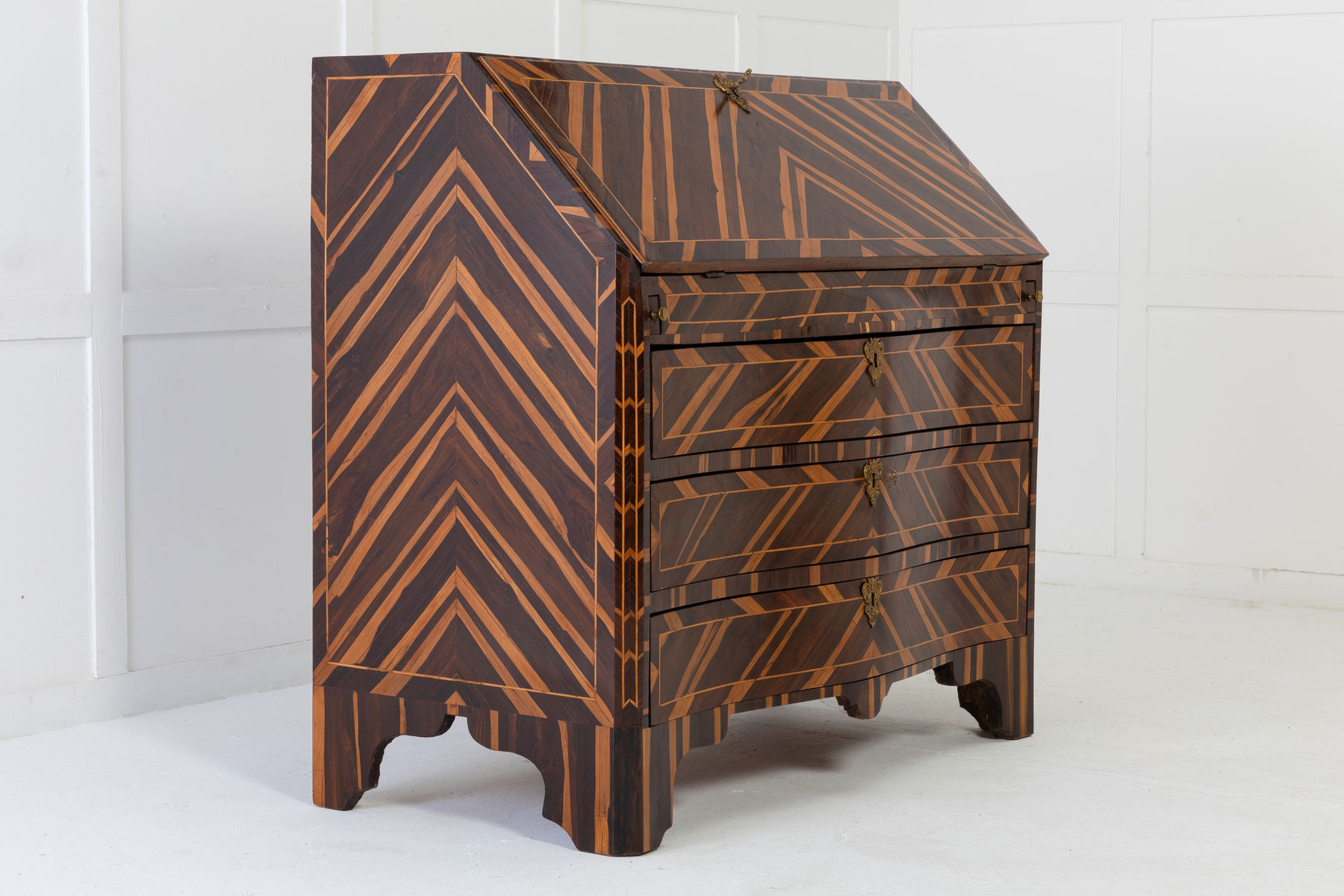 Rare 18th Century French Cocuswood Bureau