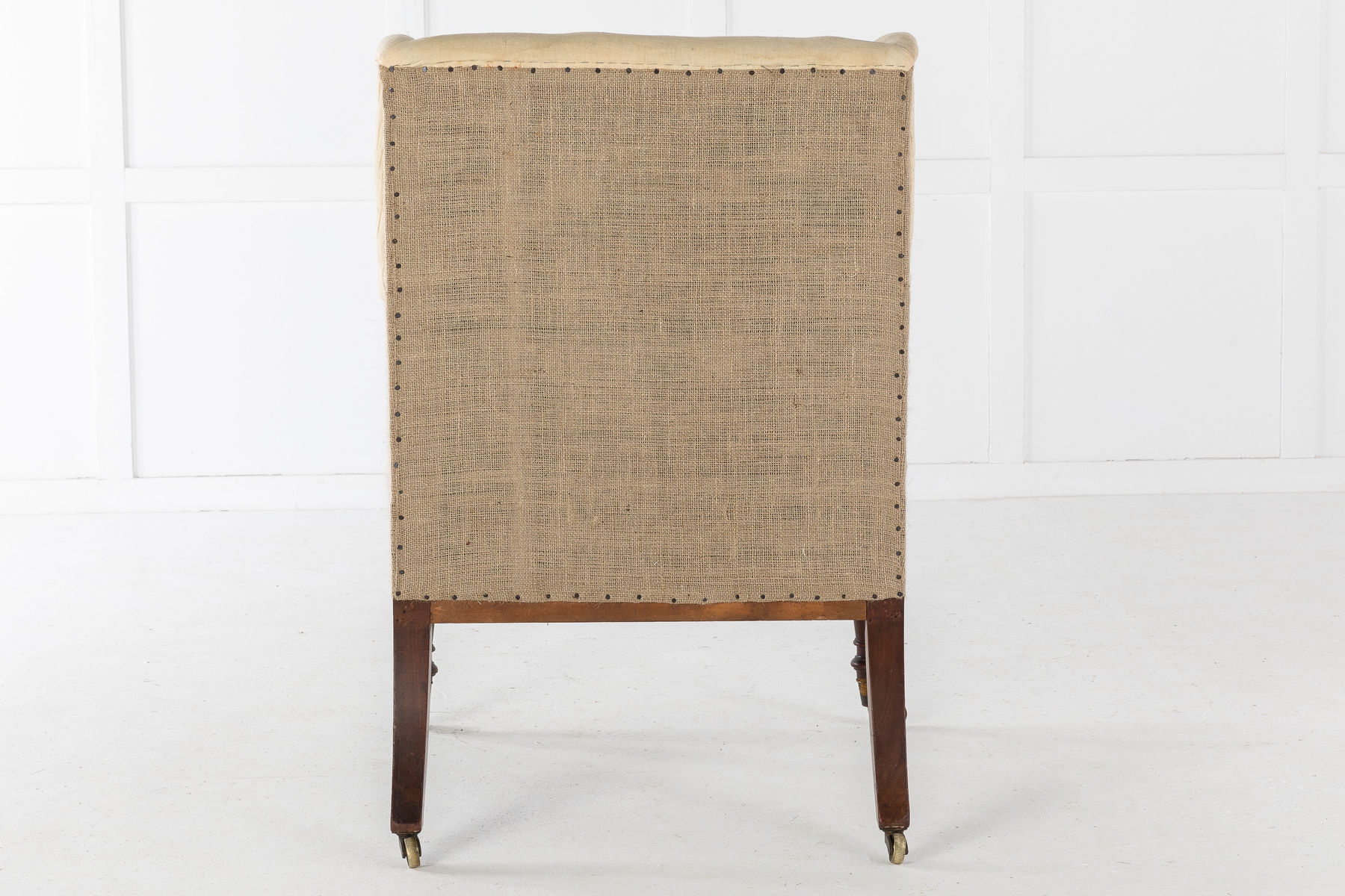 19th Century English Regency Mahogany Armchair