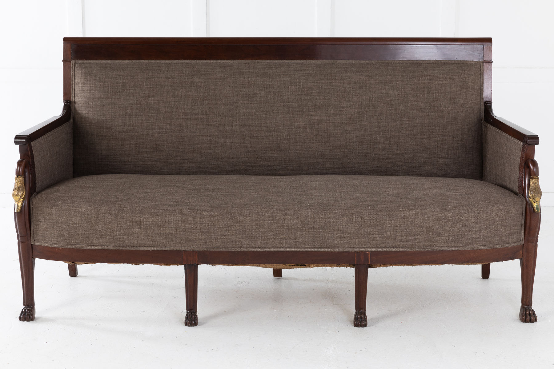 Early 19th Century French Mahogany Sofa