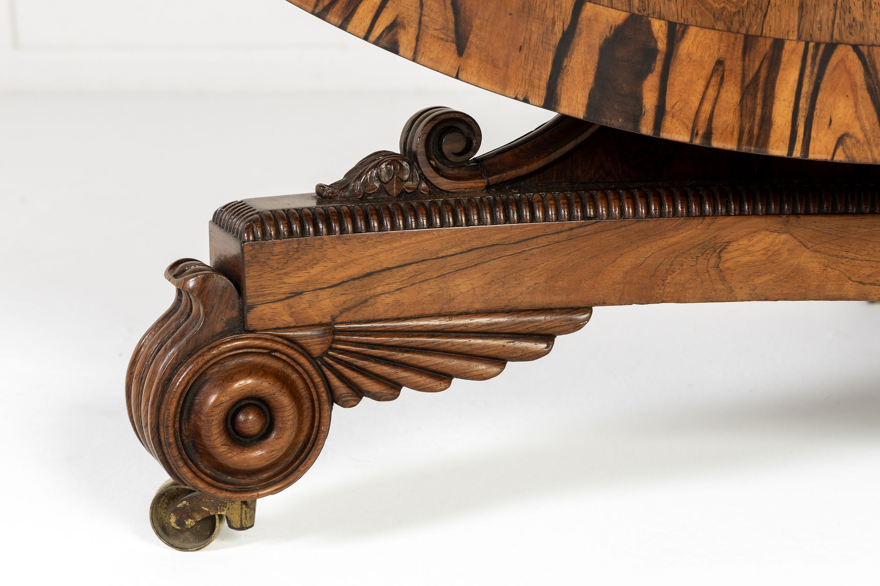 19th Century English Regency Rosewood Centre Table
