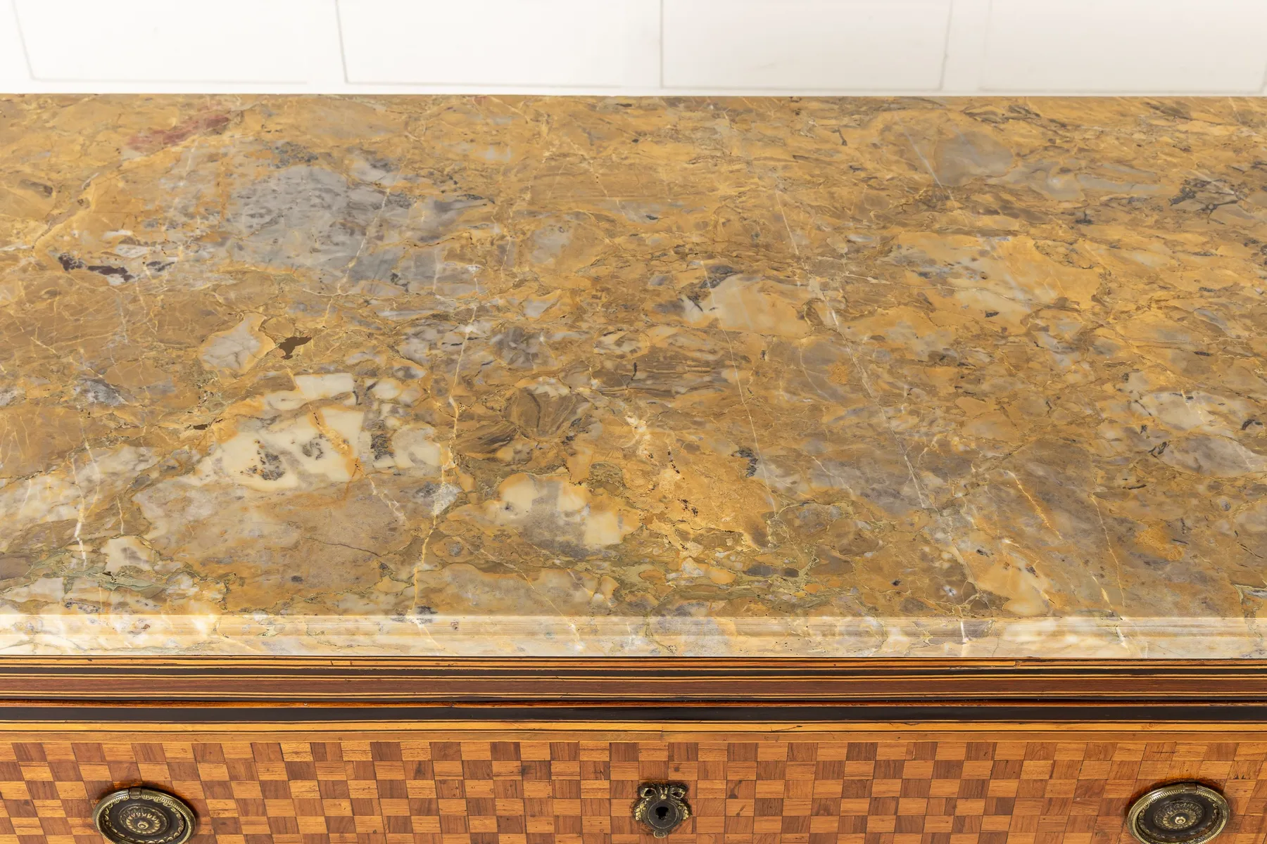 18th Century Italian Walnut and Rosewood Commode