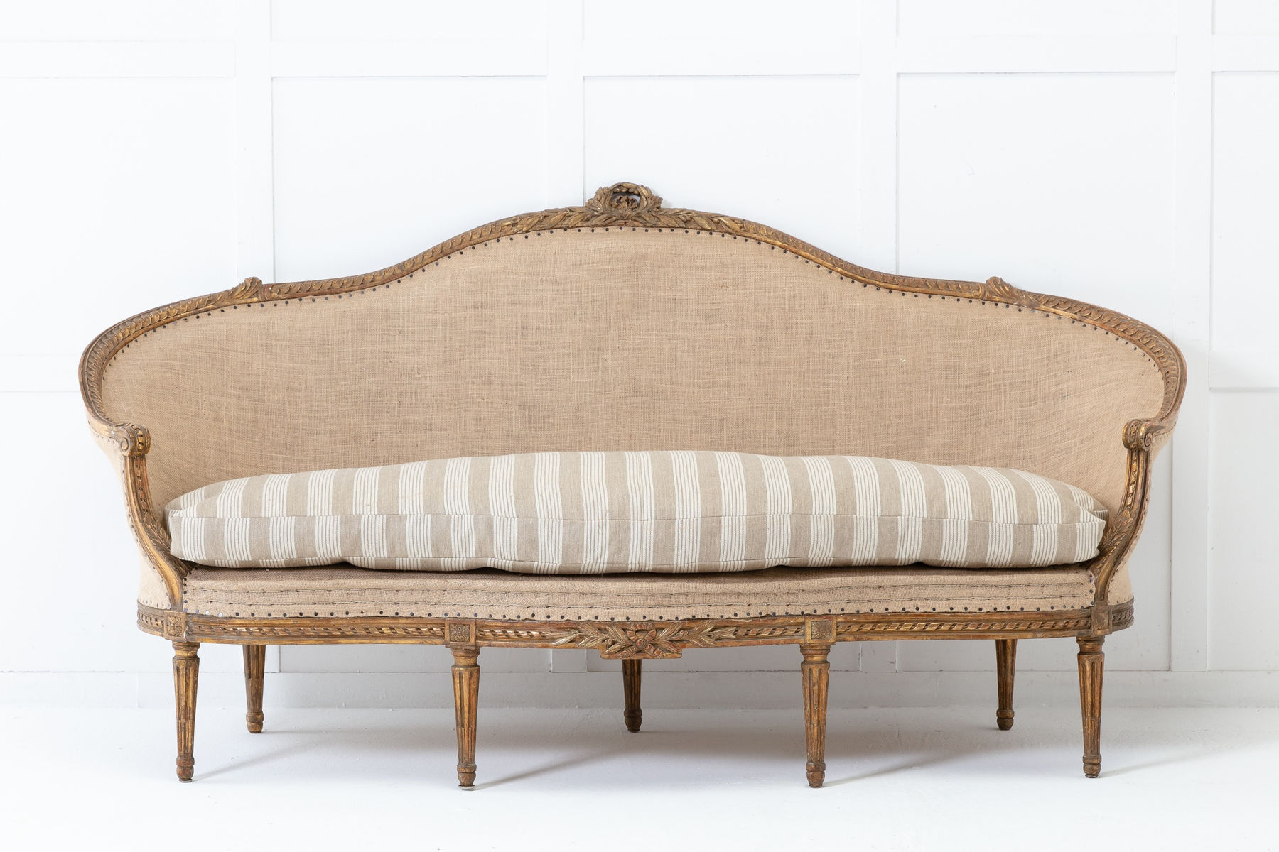 19th Century French Gilt Sofa