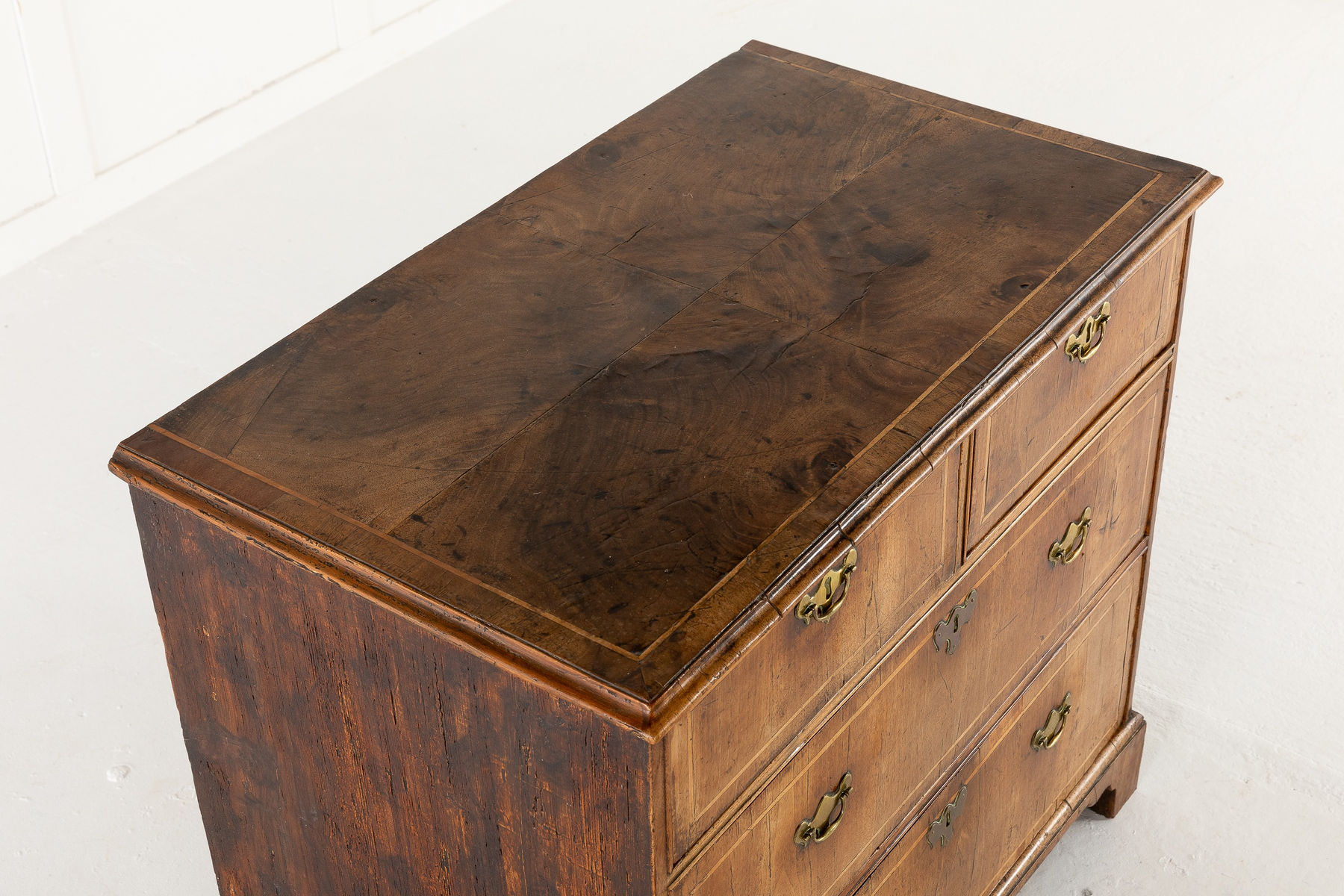 SOLD, 18th Century George I Walnut Chest of Drawers