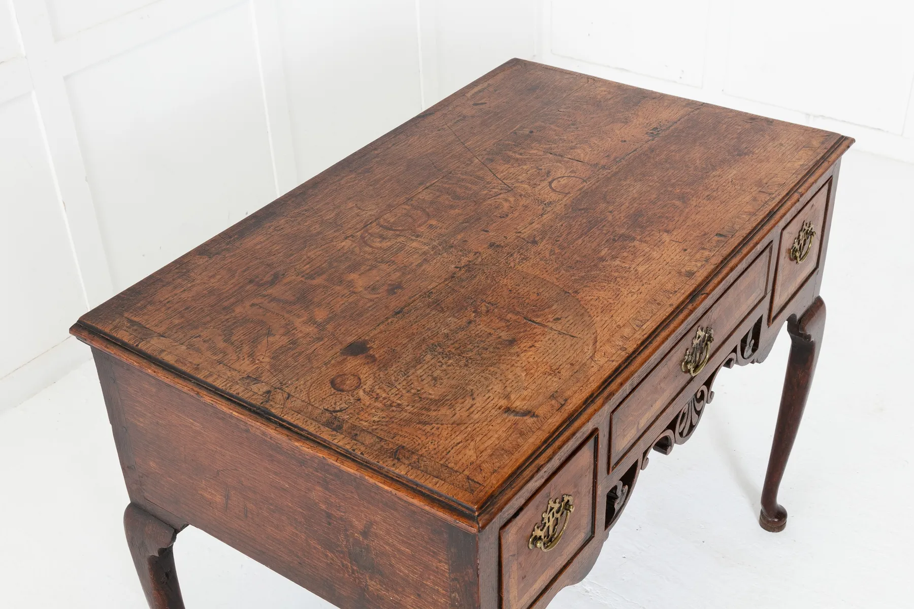 George III Oak Lowboy/Side Table
