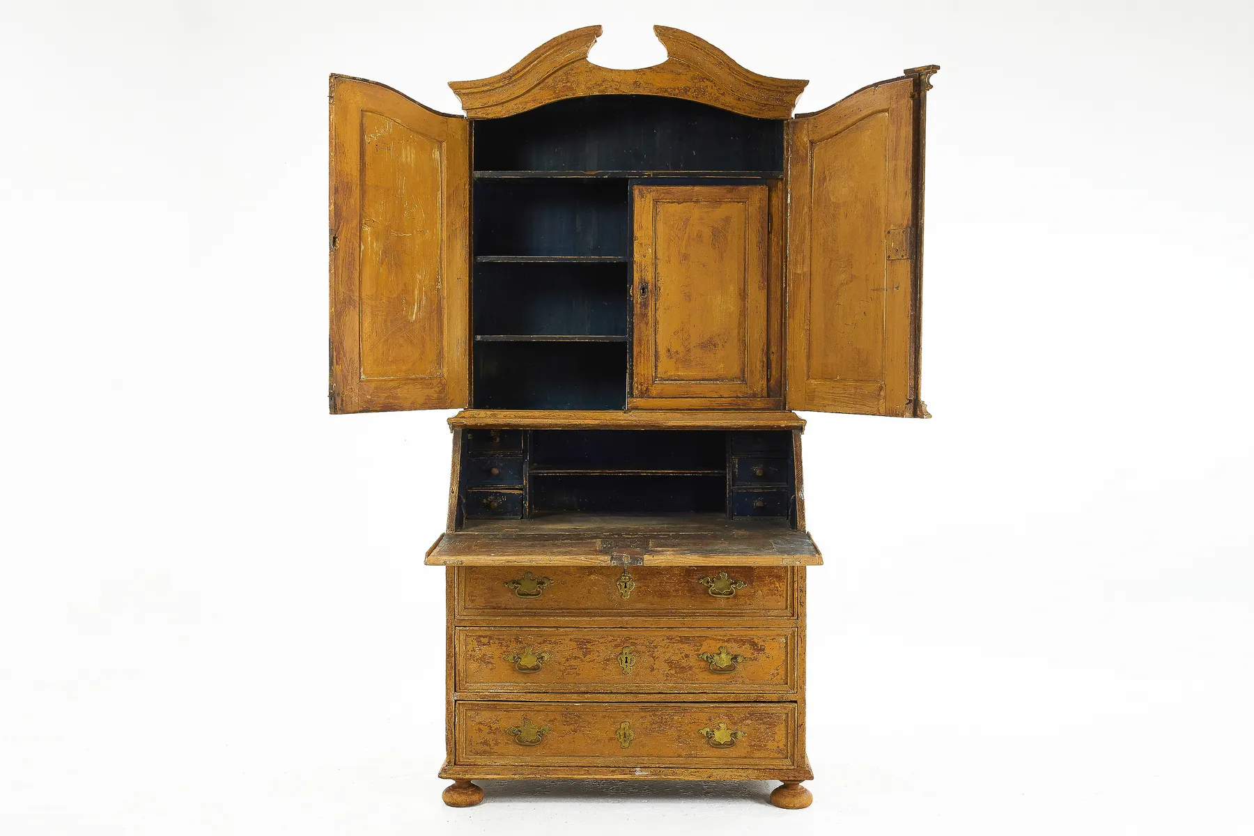 SOLD, 18th Century Painted Cabinet