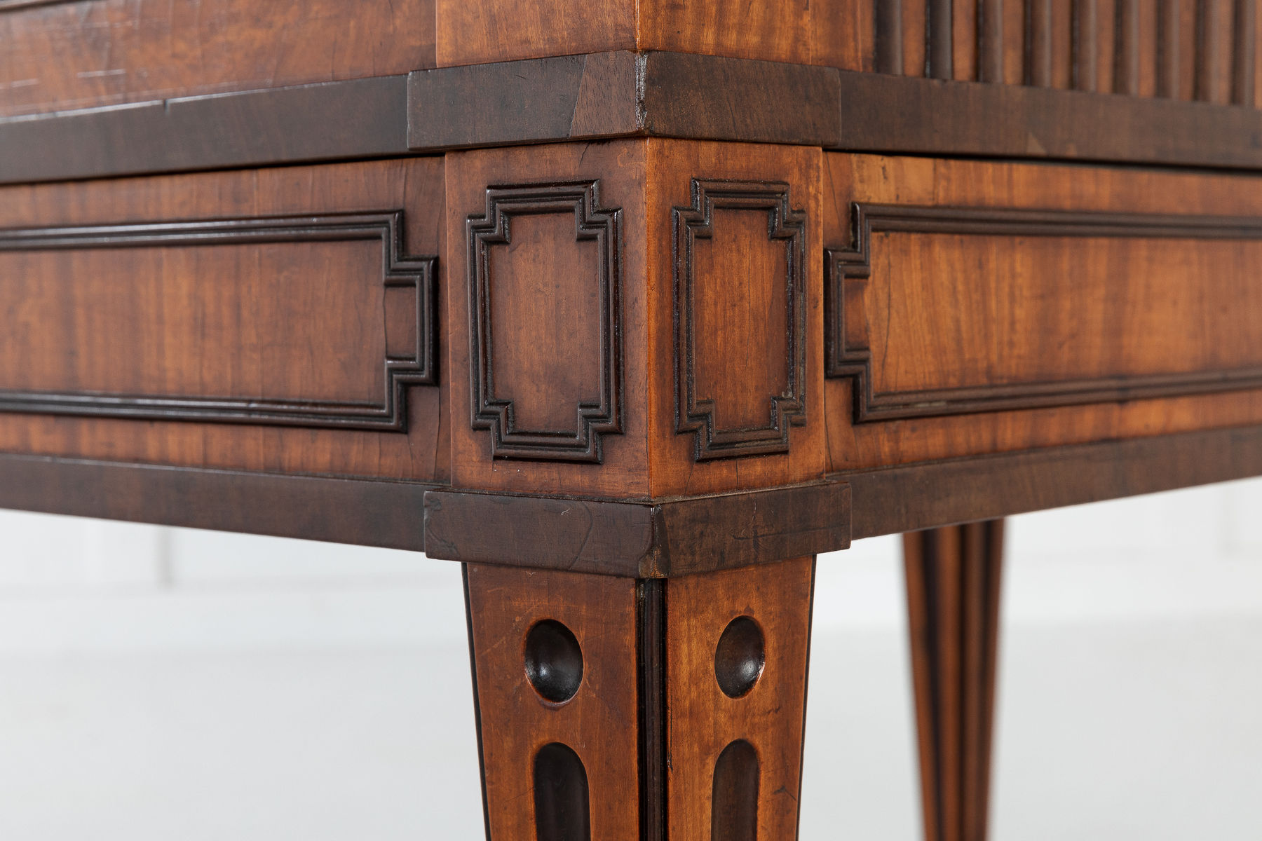 18th Century Dutch Tambour Cabinet