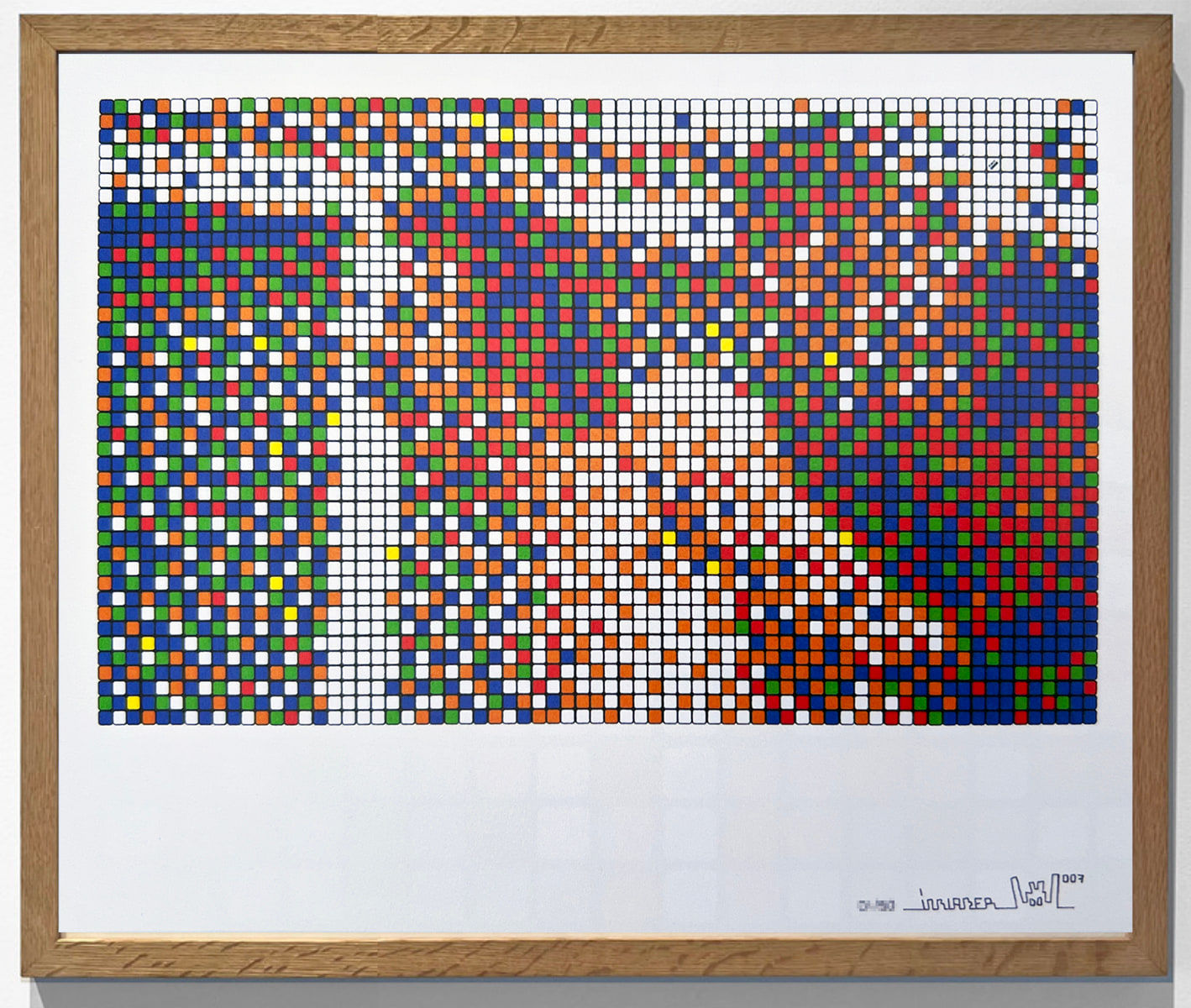 Invader, Rubik Scream, 2007