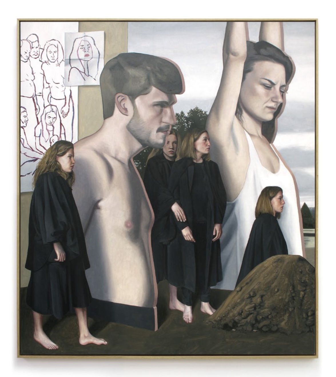 François Malingrëy, Les géants de bois (1), 2018