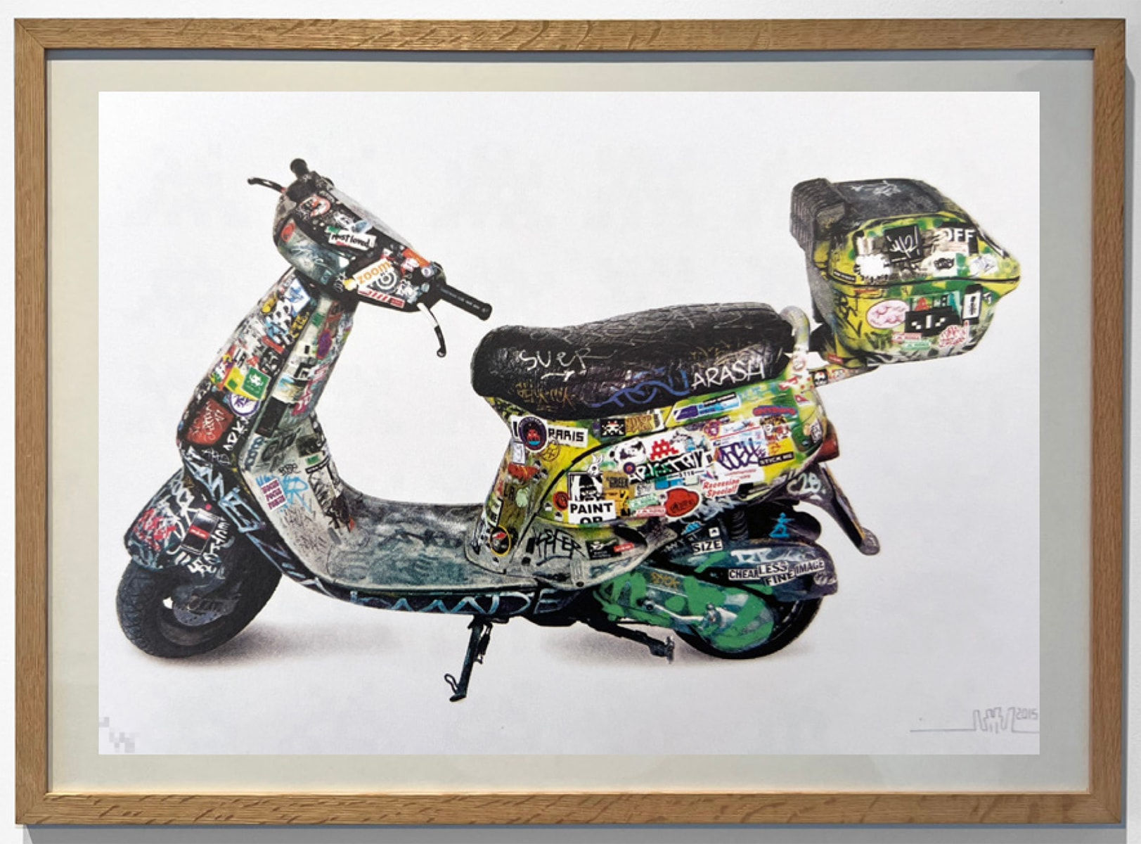 Invader, Scooter, 2015