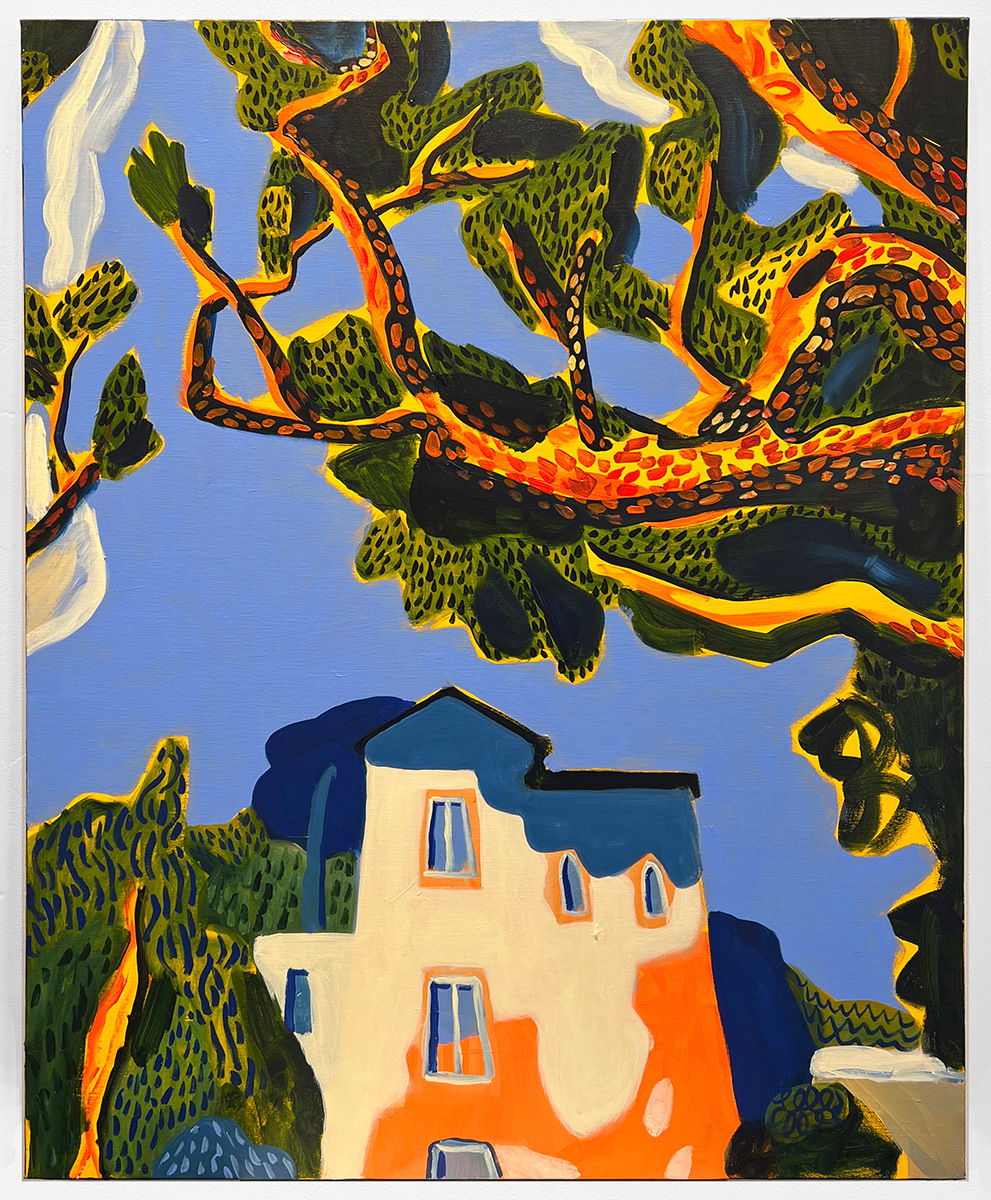 Julien Laporte, Arbres. Vue d'en bas, 2024