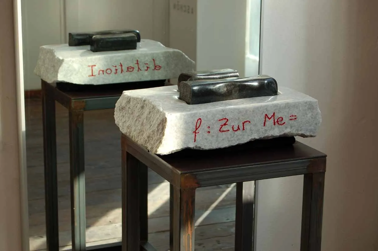 Markus Redl, Stein 86-88a [Kalmierung I]; Stein 86-88b [Kalmierung II]; Stein 86-88c [Kalmierung III], 2008