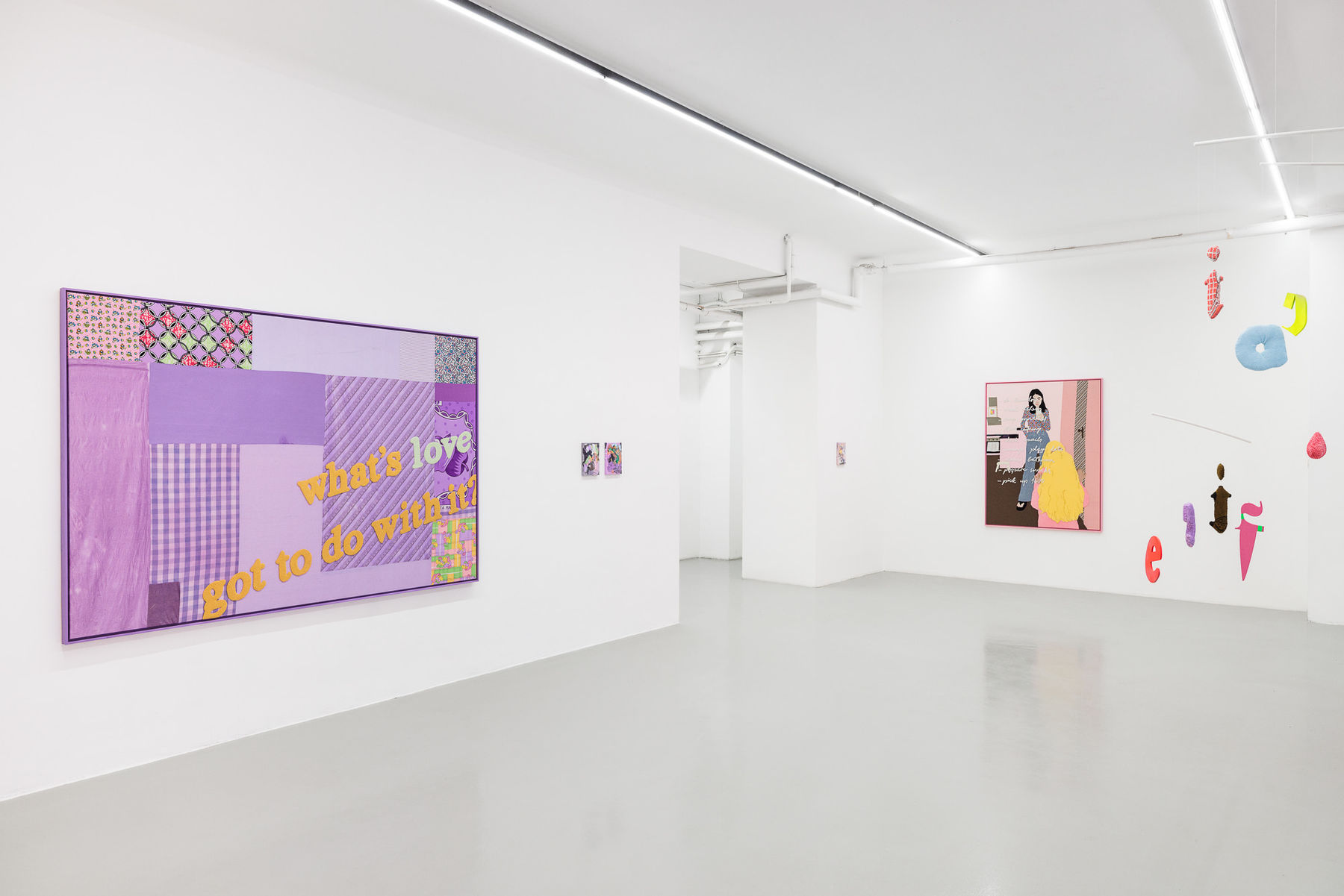 Nana Mandl, Installation View: never enough , 2024