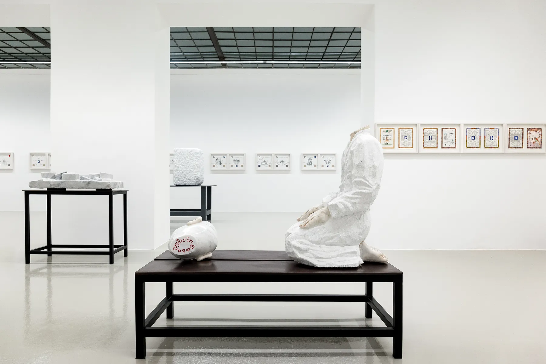 Markus Redl, Markus Redl "Mudras" Installation View No.4, 2017