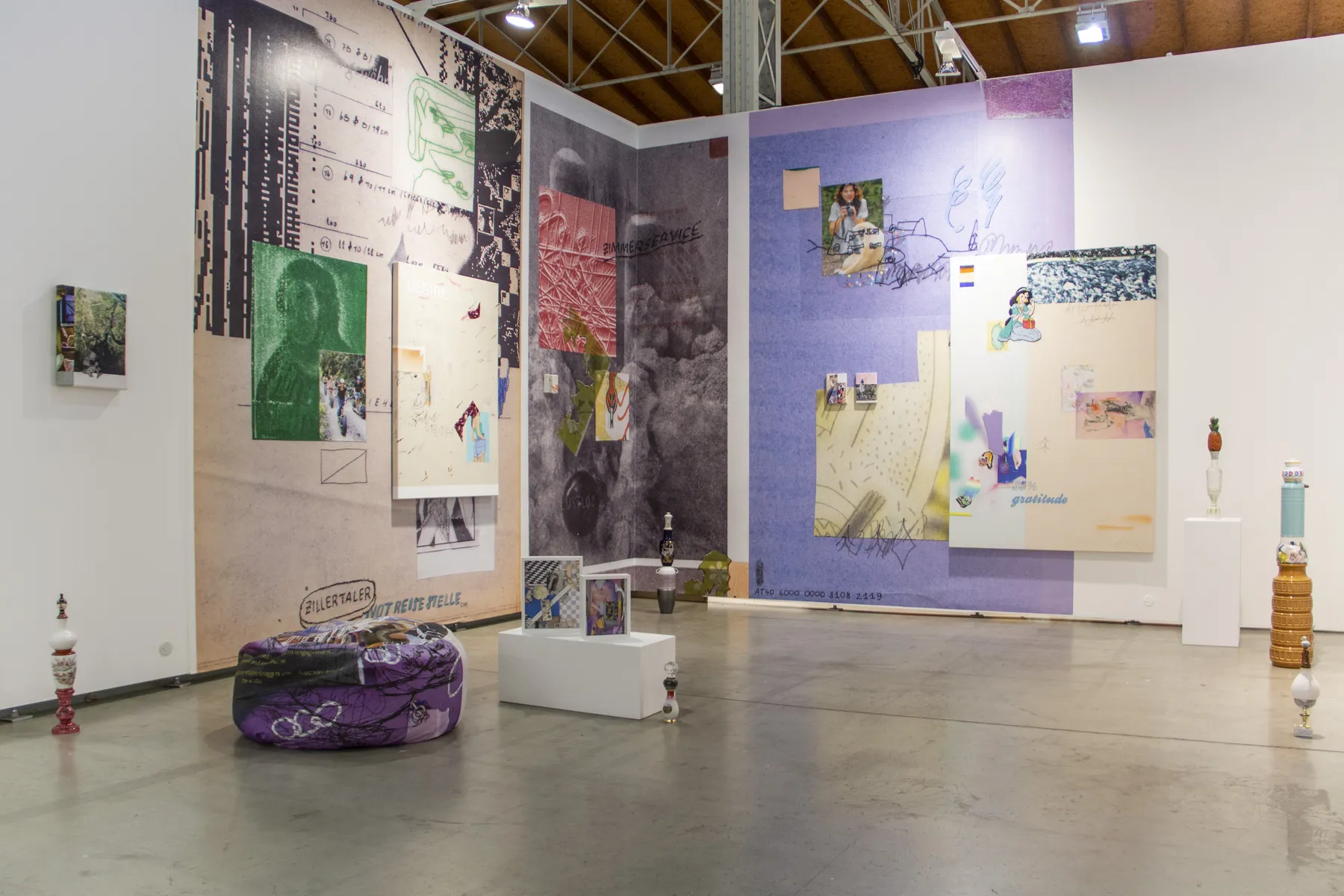 Nana Mandl, Exhibition view 'Vienna Contemporary 2018‘