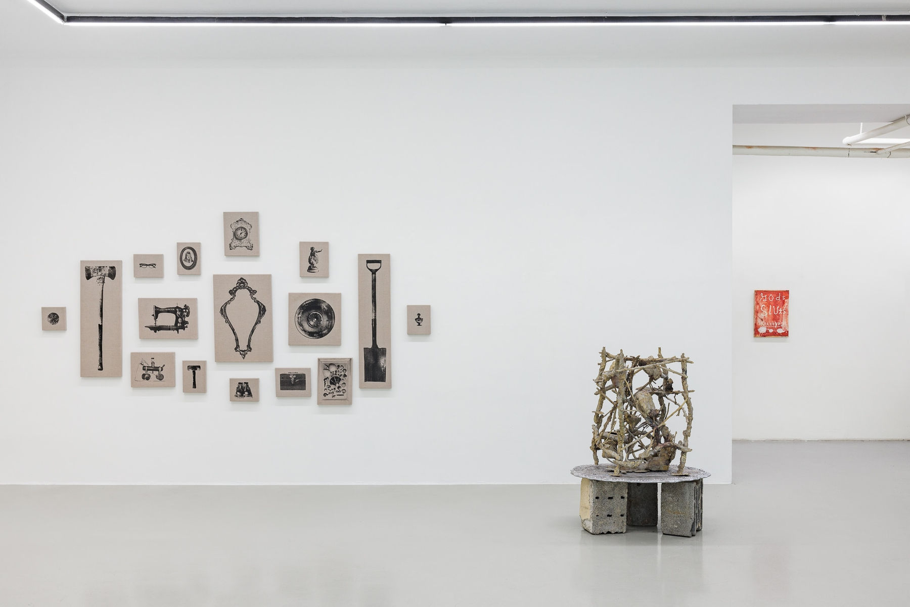 Installation View: Shored Against by Ruins – Curated by DJ Hellerman , 2025