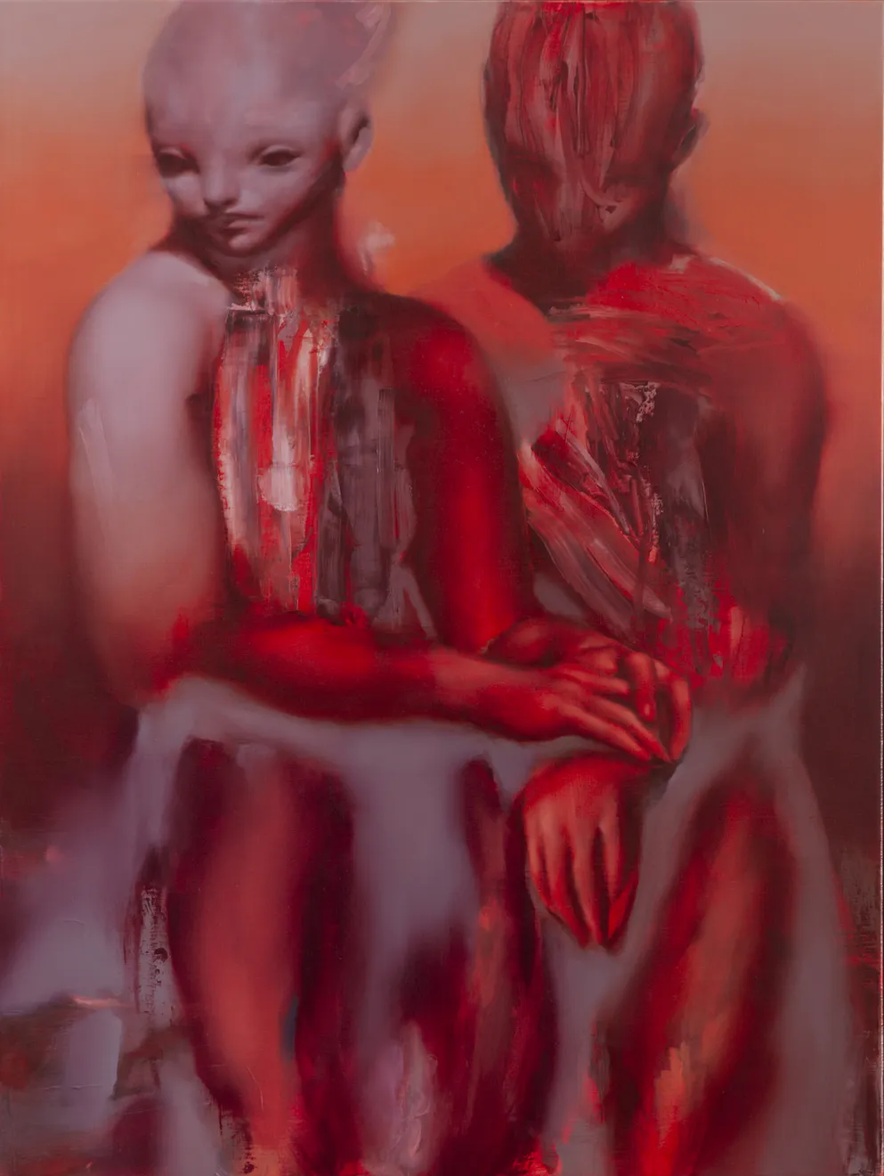 Théo Viardin, Study for a wound, IV, 2026