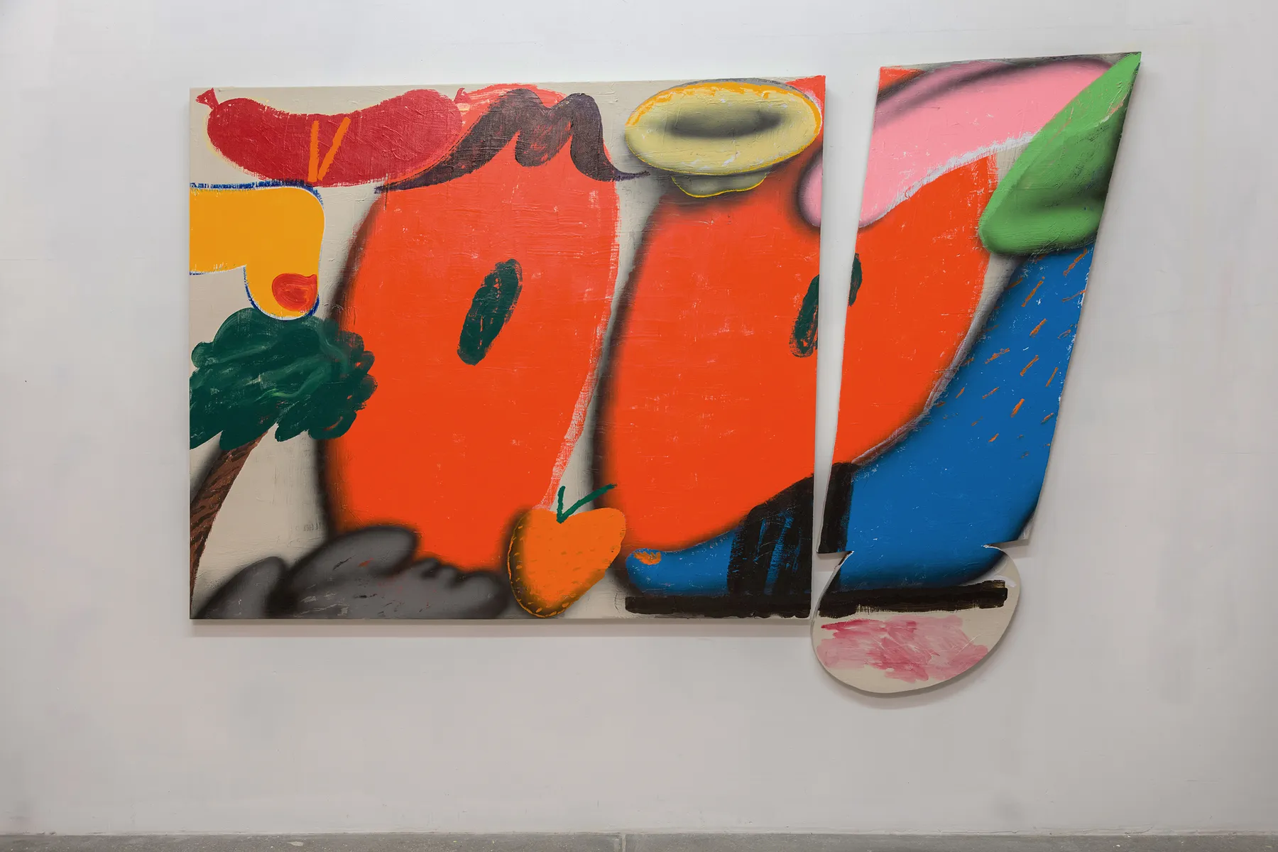 James English Leary, Triple Motherfucker (Blue Foot), 2018