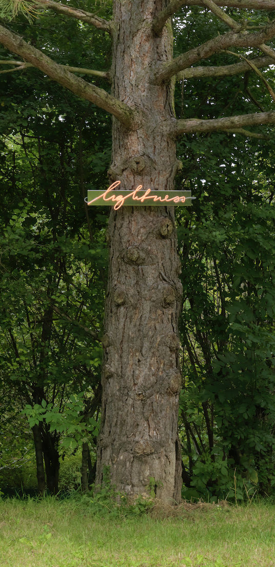 Brigitte Kowanz, Lightness, 2017