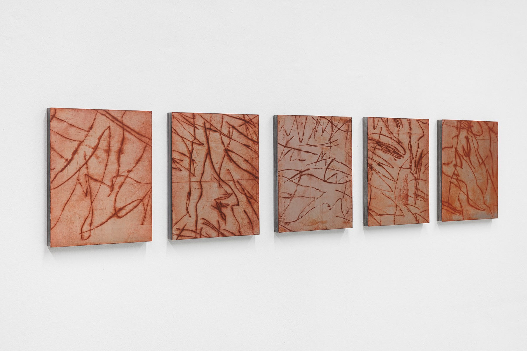 Paco Koenig, Installation View: 'NOT TO BE PAINTED', Galerie Kandlhofer, Vienna, 2025