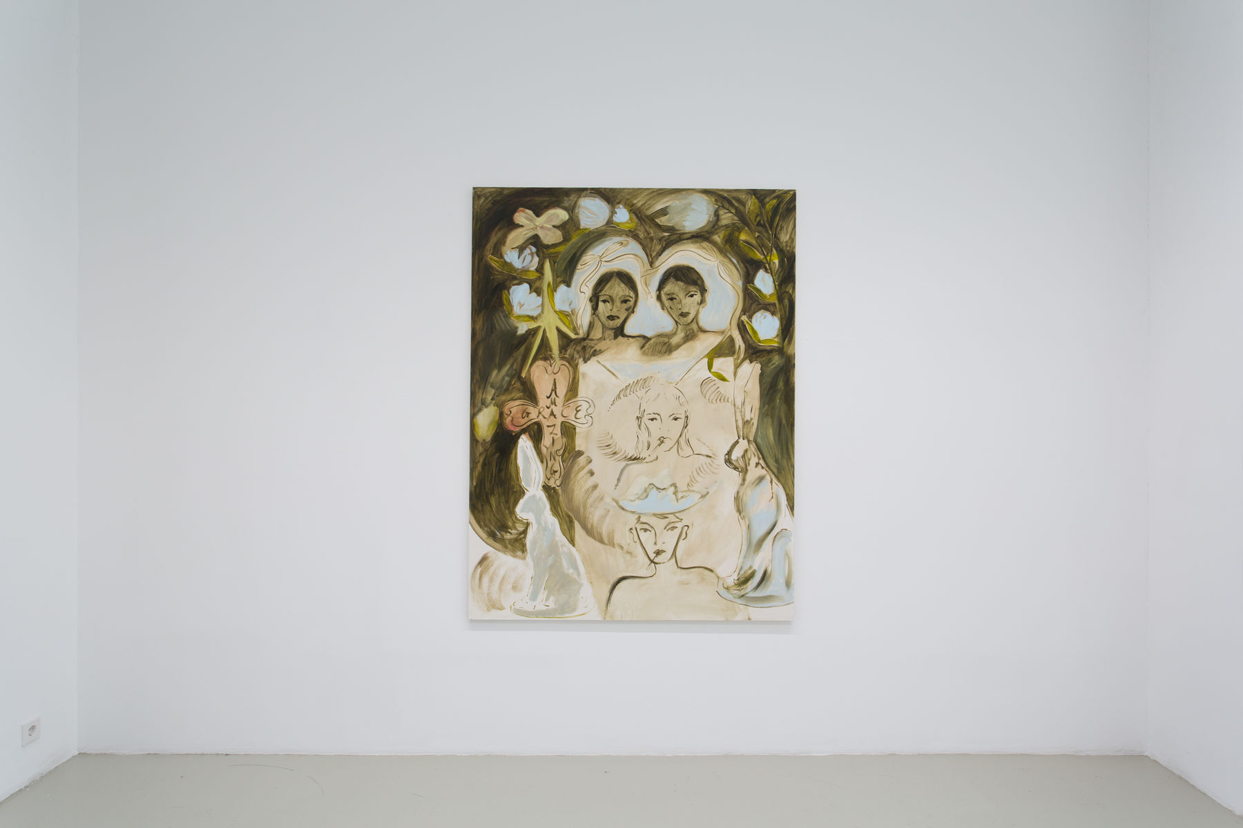 Delphine Hennelly, Kathryn Kerr, Leigh Ruple, Nathalie Shepherd & Faye Wei Wei, Installation View VIII, The Picture Is A Forest, 2019