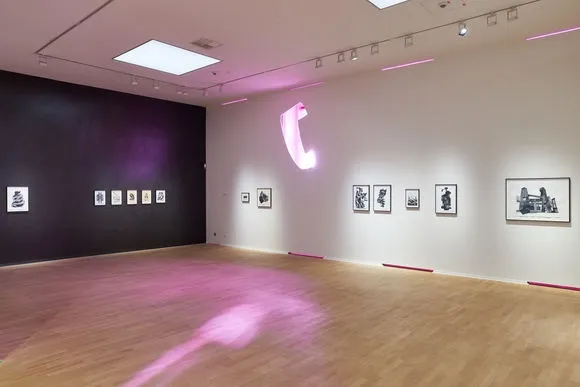 Frauke Dannert, Installation View "Collage", Museum Kunstpalast, Düsseldorf, 2016