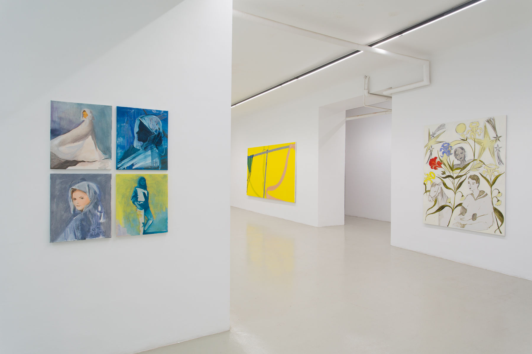 Delphine Hennelly, Kathryn Kerr, Leigh Ruple, Nathalie Shepherd & Faye Wei Wei, Installation View II, The Picture Is A Forest, 2019