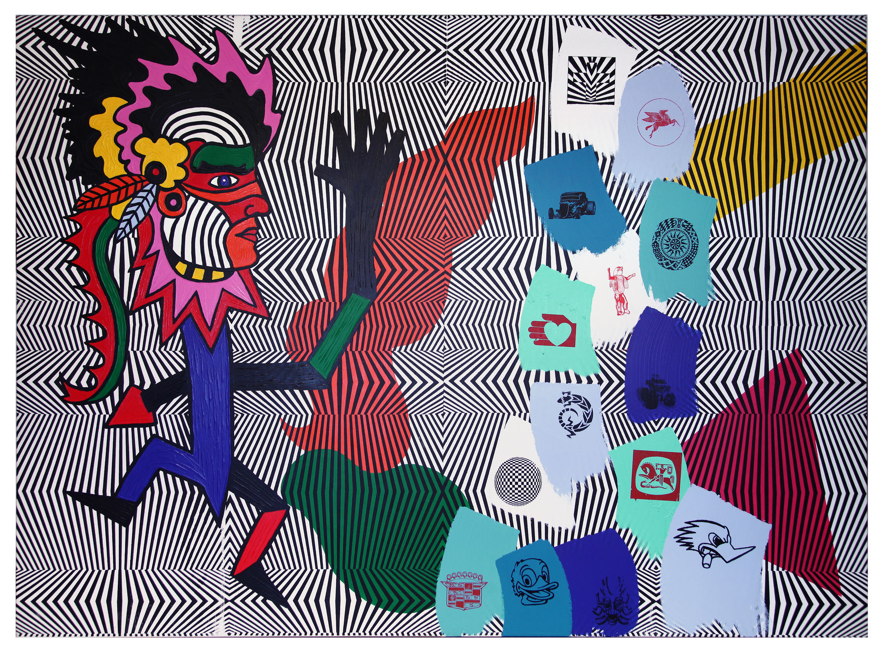 Ronnie Cutrone, living water, 1985-86