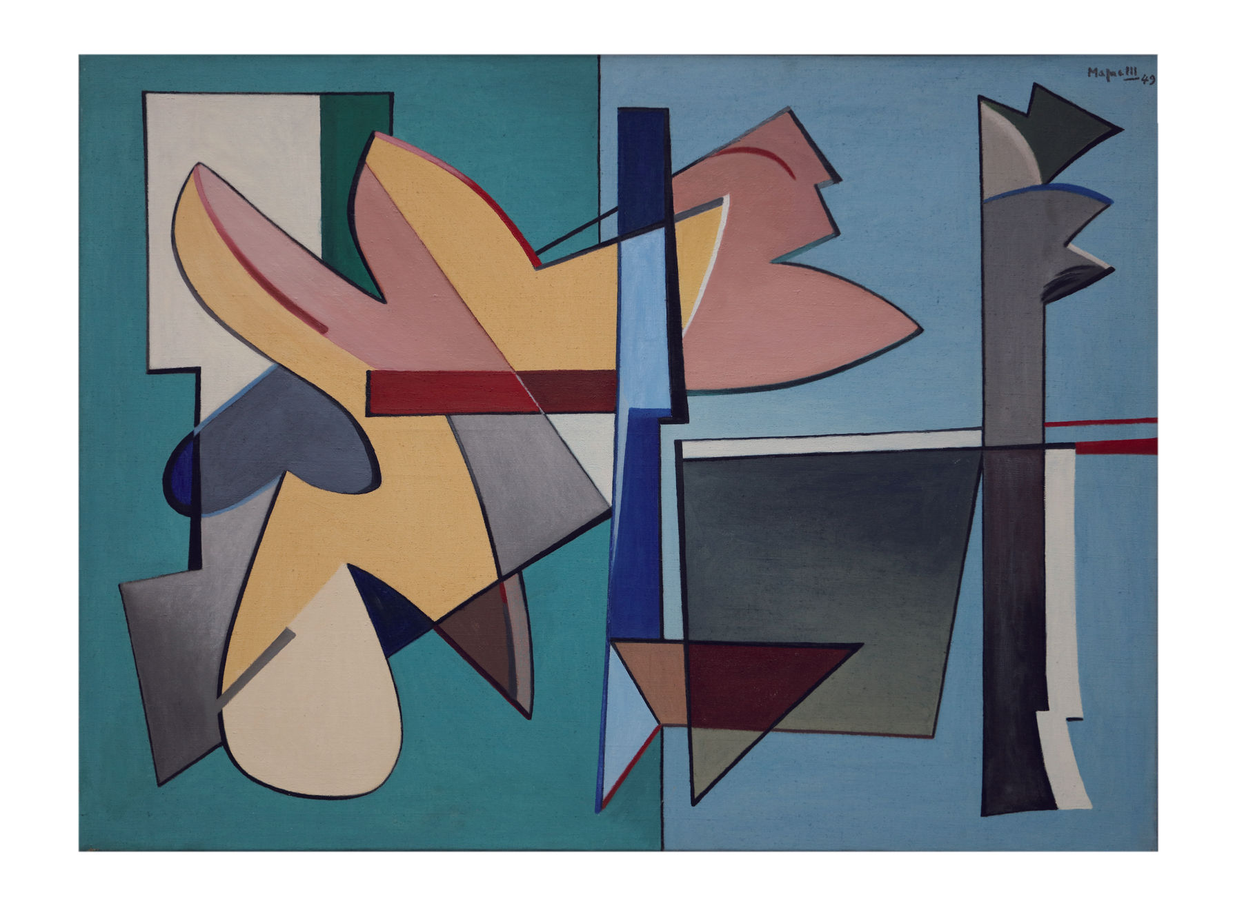 Alberto Magnelli, Formes Complèxes, 1949