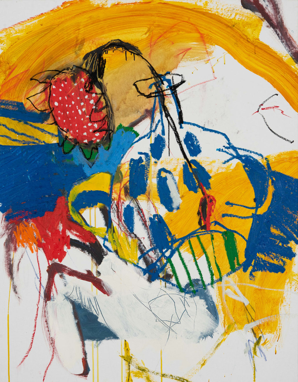 Luis Olaso, Composition for a Damajuana and a Sunflower, 2022