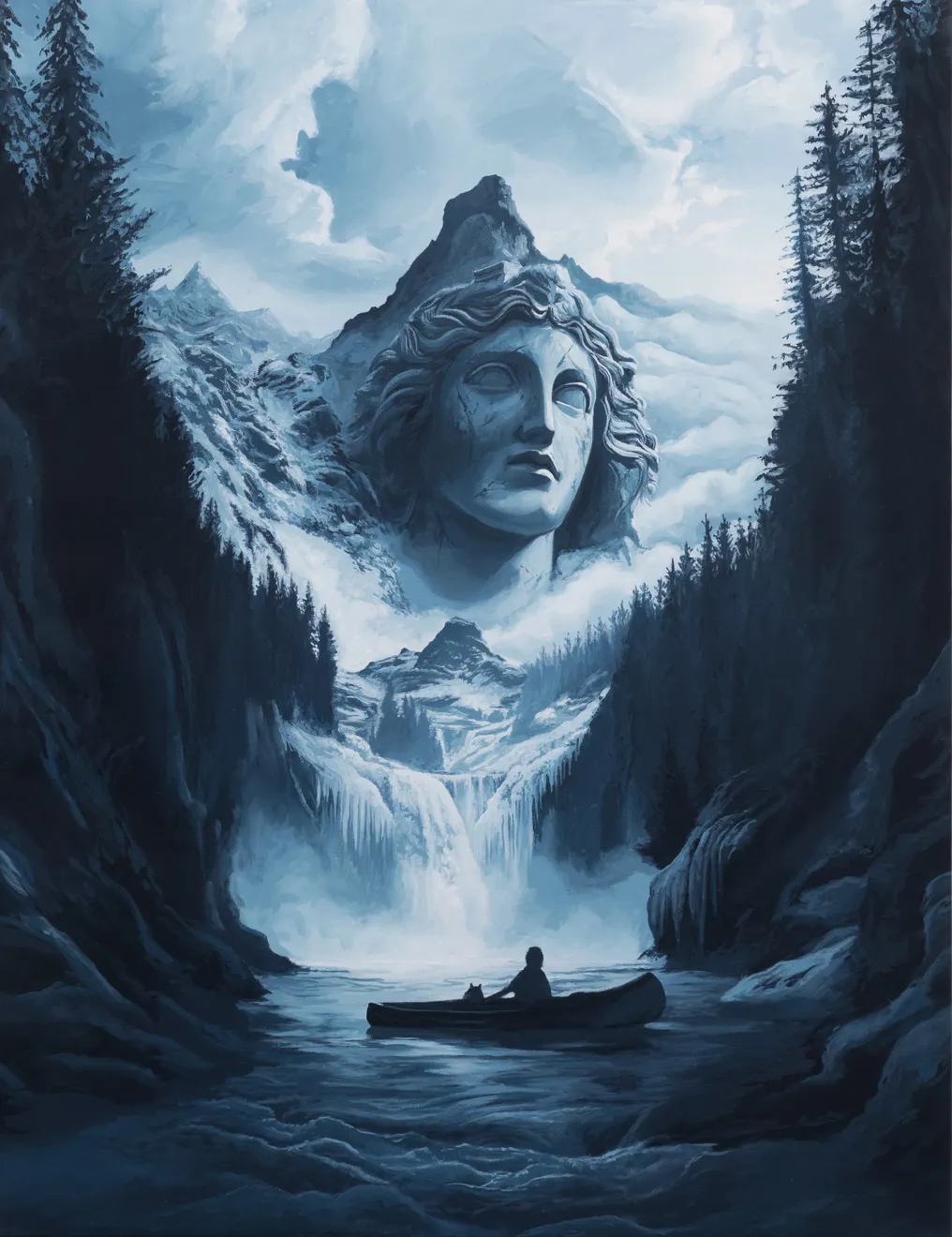 Daniel Arsham, The End of the River, 2025