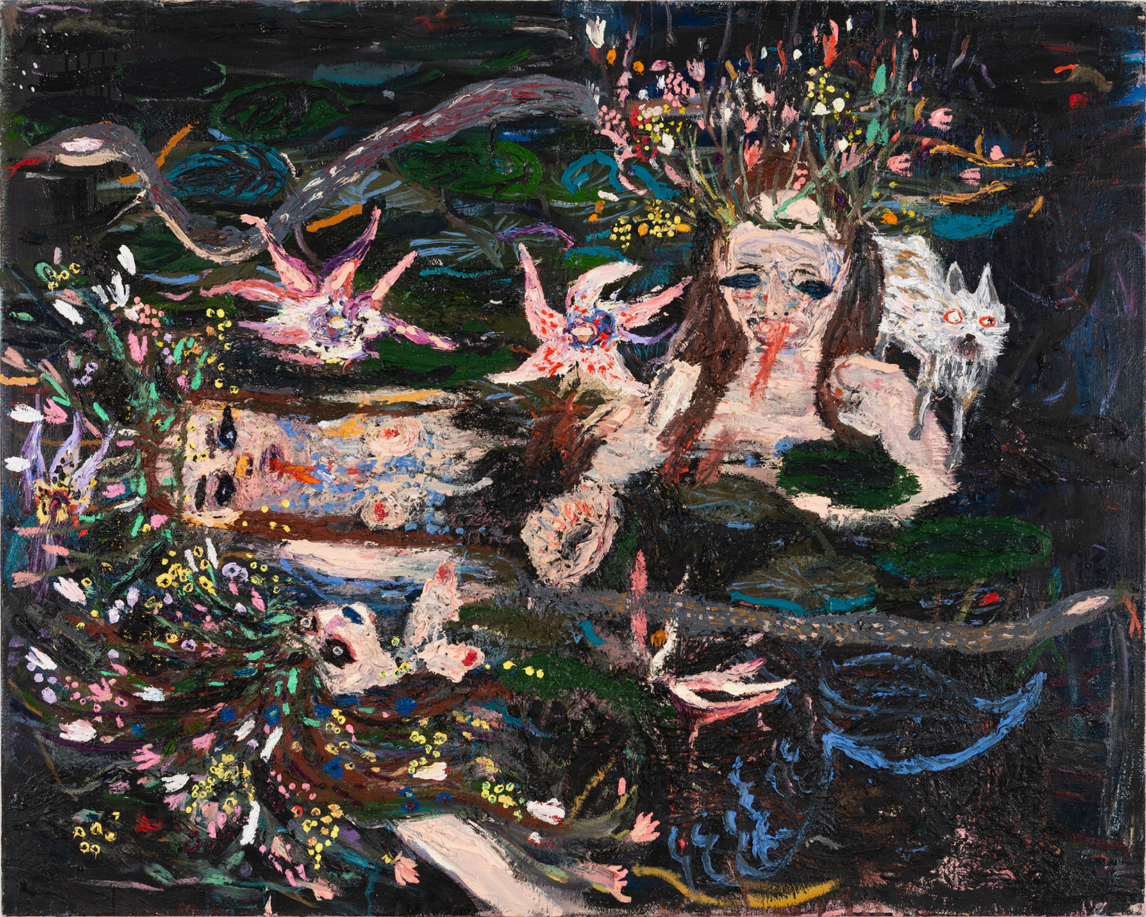 Eeva Peura, Nymphs (Carol Rama Lake), 2018