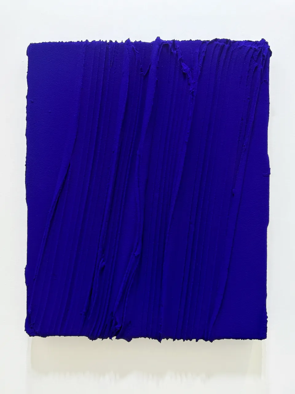 Jason Martin, Untitled (Phthalo blue), 2025