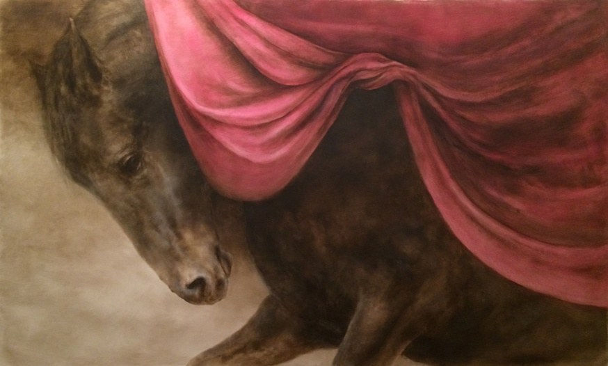 Kate Javens, The Animals I Sleep With, No. 1, for Liz, 2015