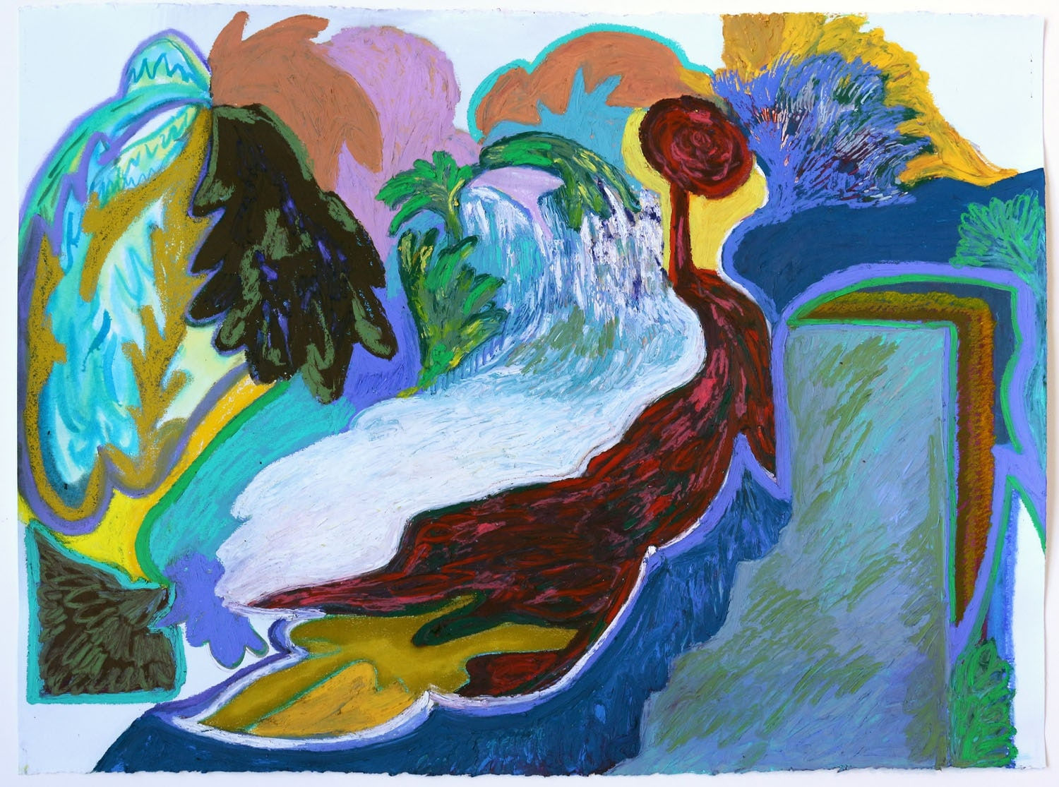 María Korol, Se abanando no Brasil (Fanning Herself in Brazil) , 2021