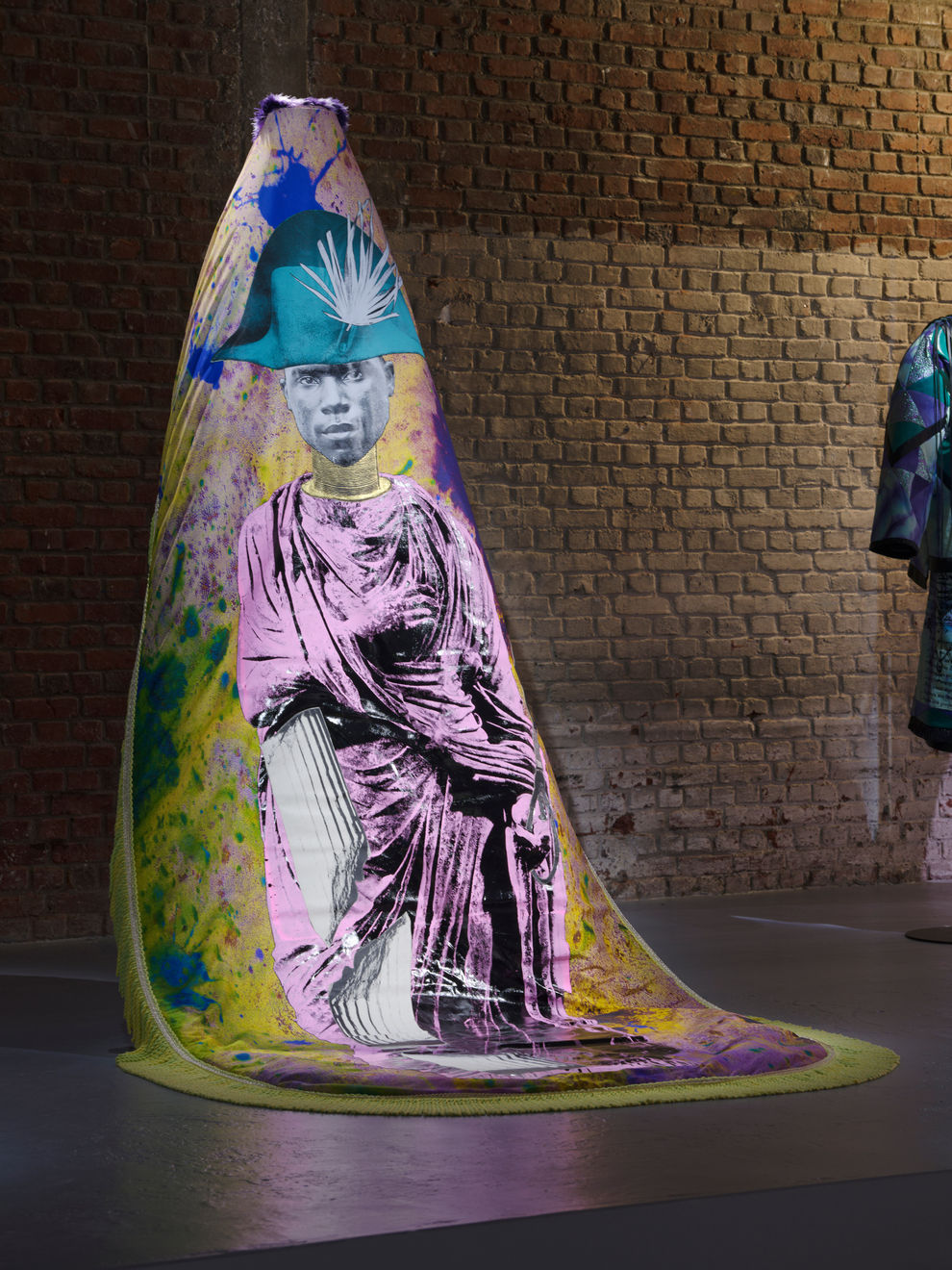 Raphaël Barontini, Même sur ces cendres, je vous combattrai encore, 2025