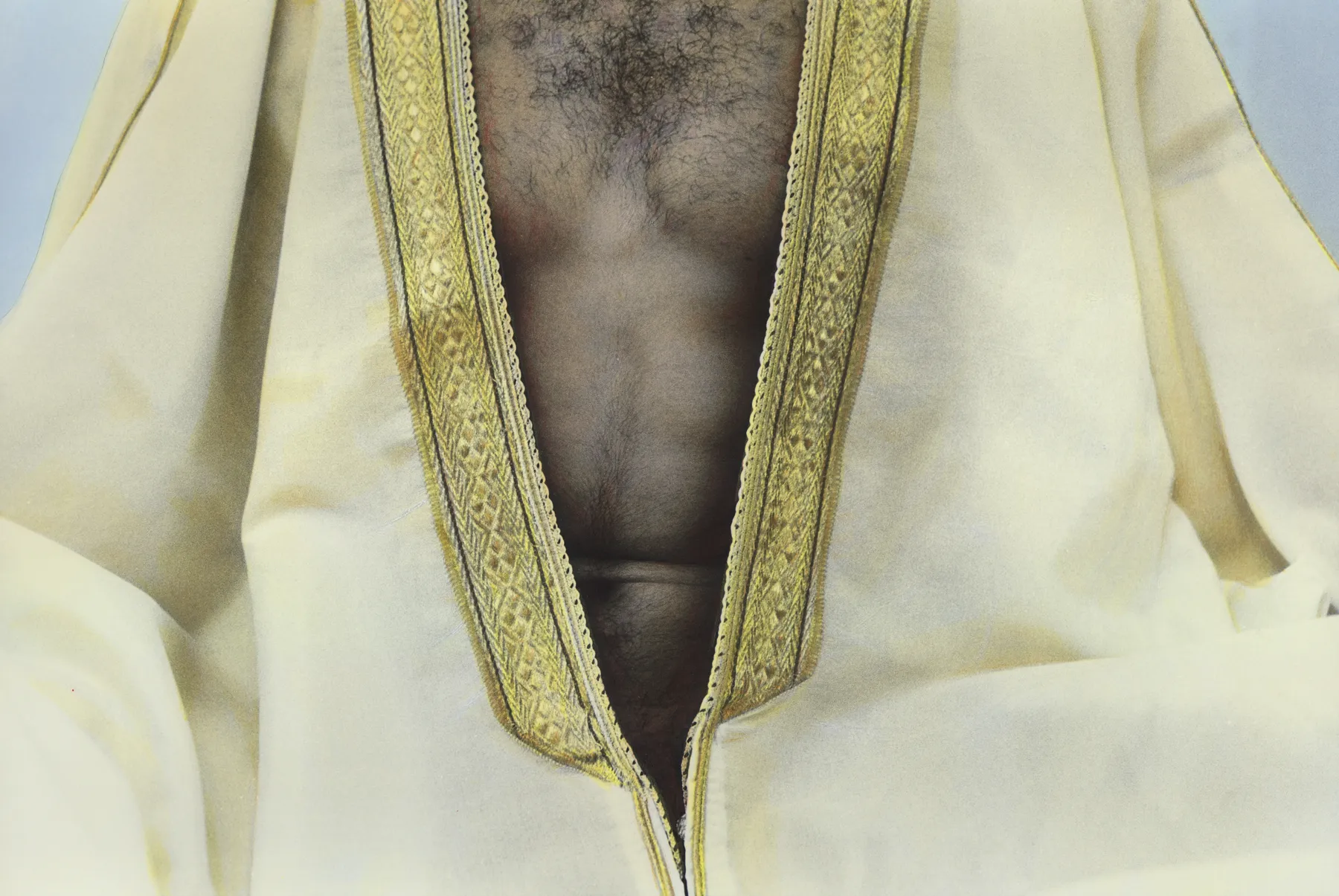 Youssef Nabil, Ali in Abaya, 2007
