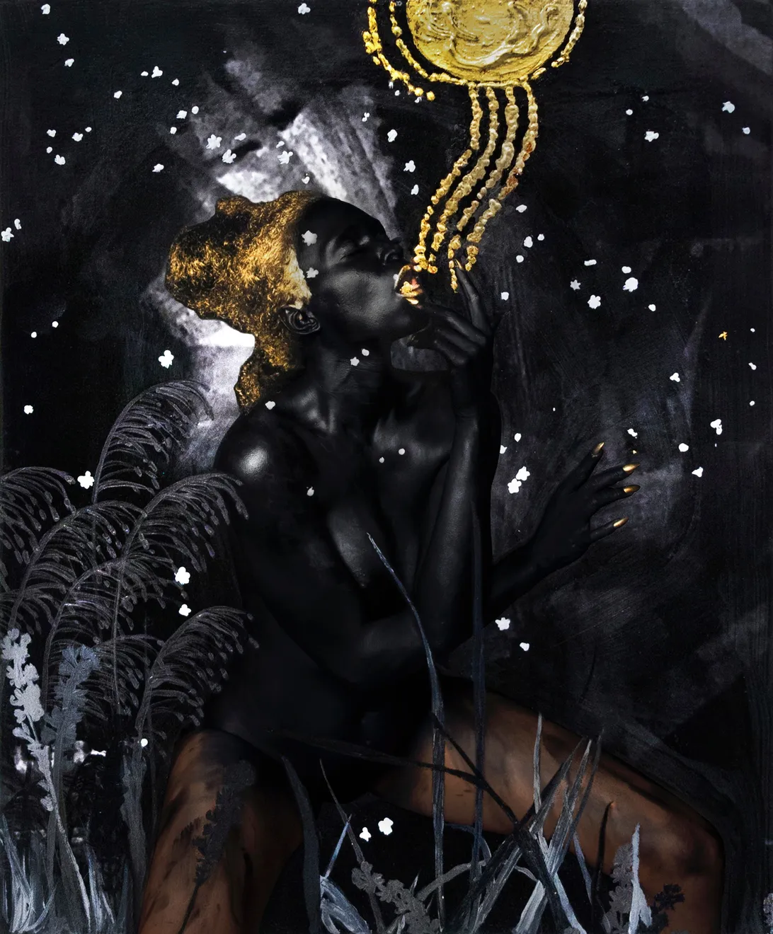 Lina Iris Viktor, Each day we drink of the Sun. the Great Deluge... No. VI, 2017