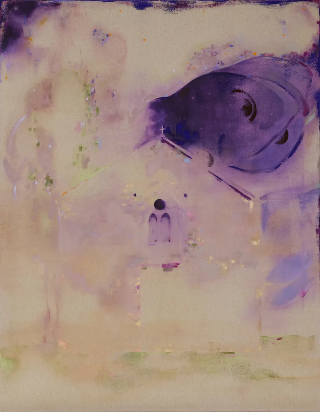 Djabril Boukhenaïssi, Saint-Blaise at night, 2025