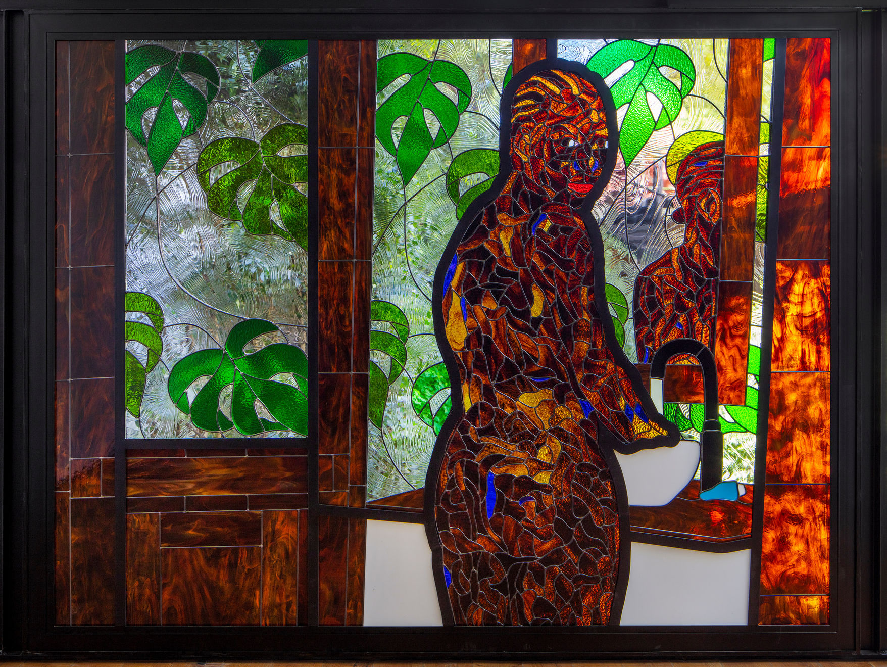 Amoako Boafo, White Hand Basin, 2023-2024