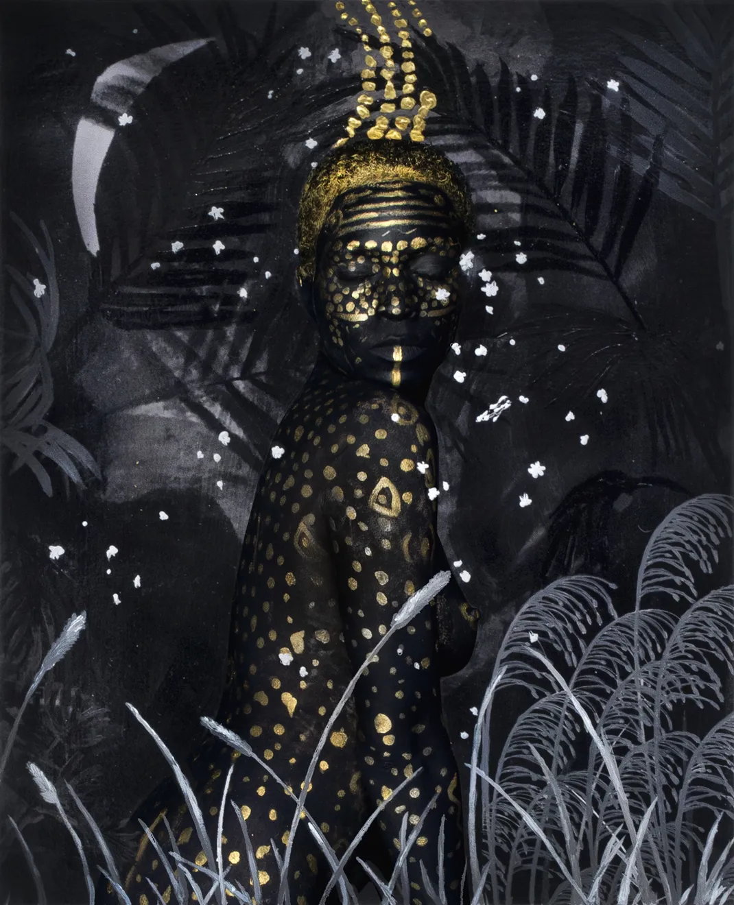 Lina Iris Viktor, The Ubiquitous shrouding an Undeniable Luster... No. X, 2016