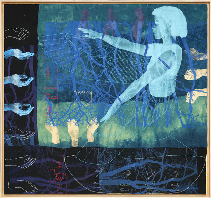 Zohra Opoku, ‘Maat is in my belly with the turquoise (and) faience of its monthly festival. This field of mine...