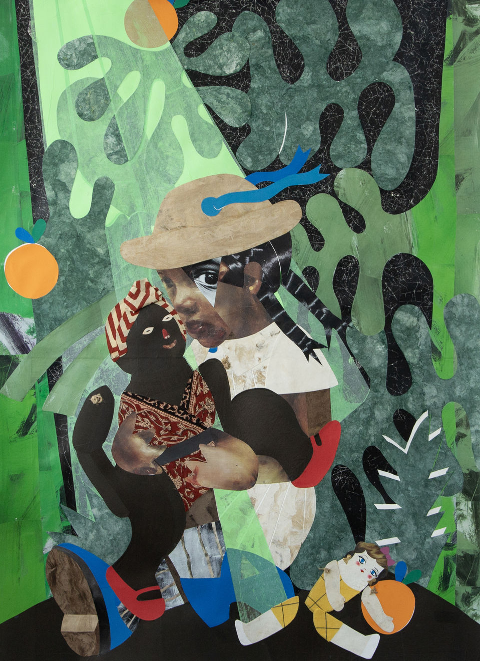 Clotilde Jiménez, Niña con su muñeca, 2025