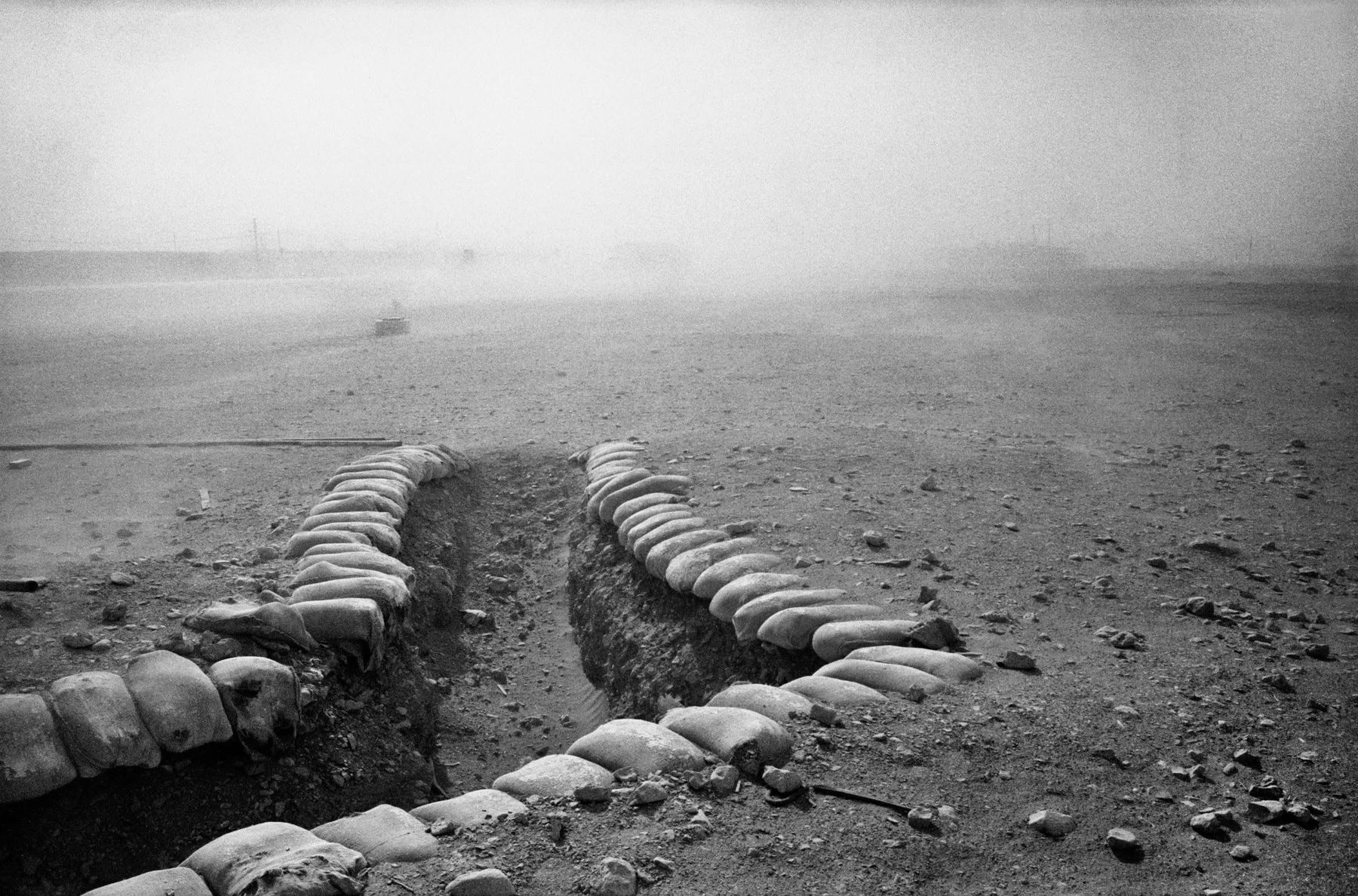 Micha Bar-Am, Sand storm, Rephidim, 1979