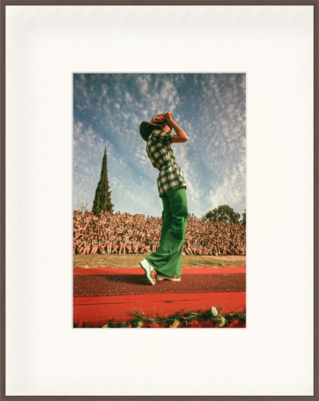 Micha Bar-Am, Fashion show, Tzrifin, women's army base, ISRAEL, 1973