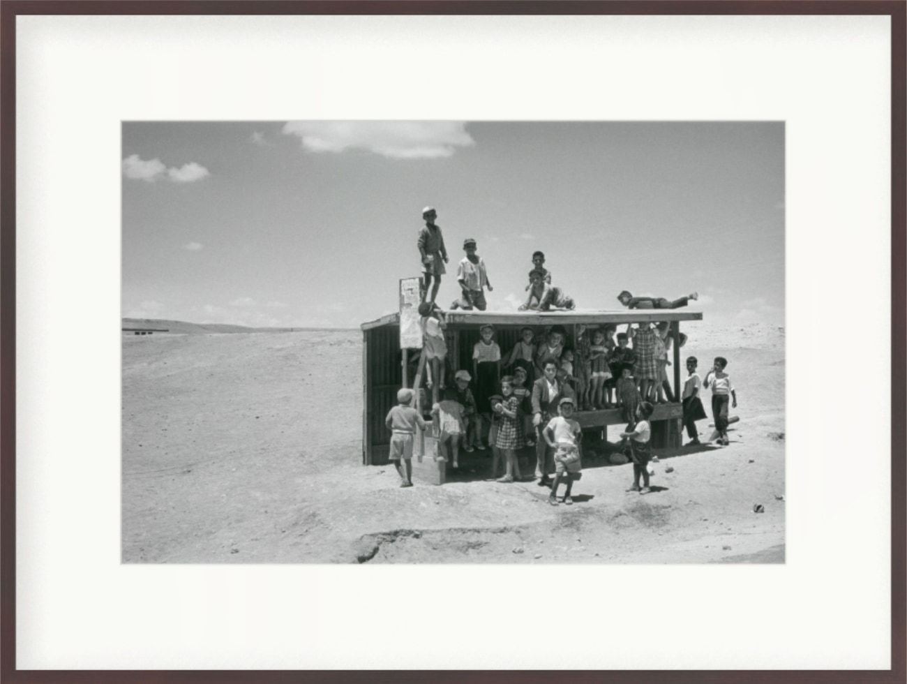 Micha Bar-Am, Bus stop, Dimonda, ISRAEL, 1958