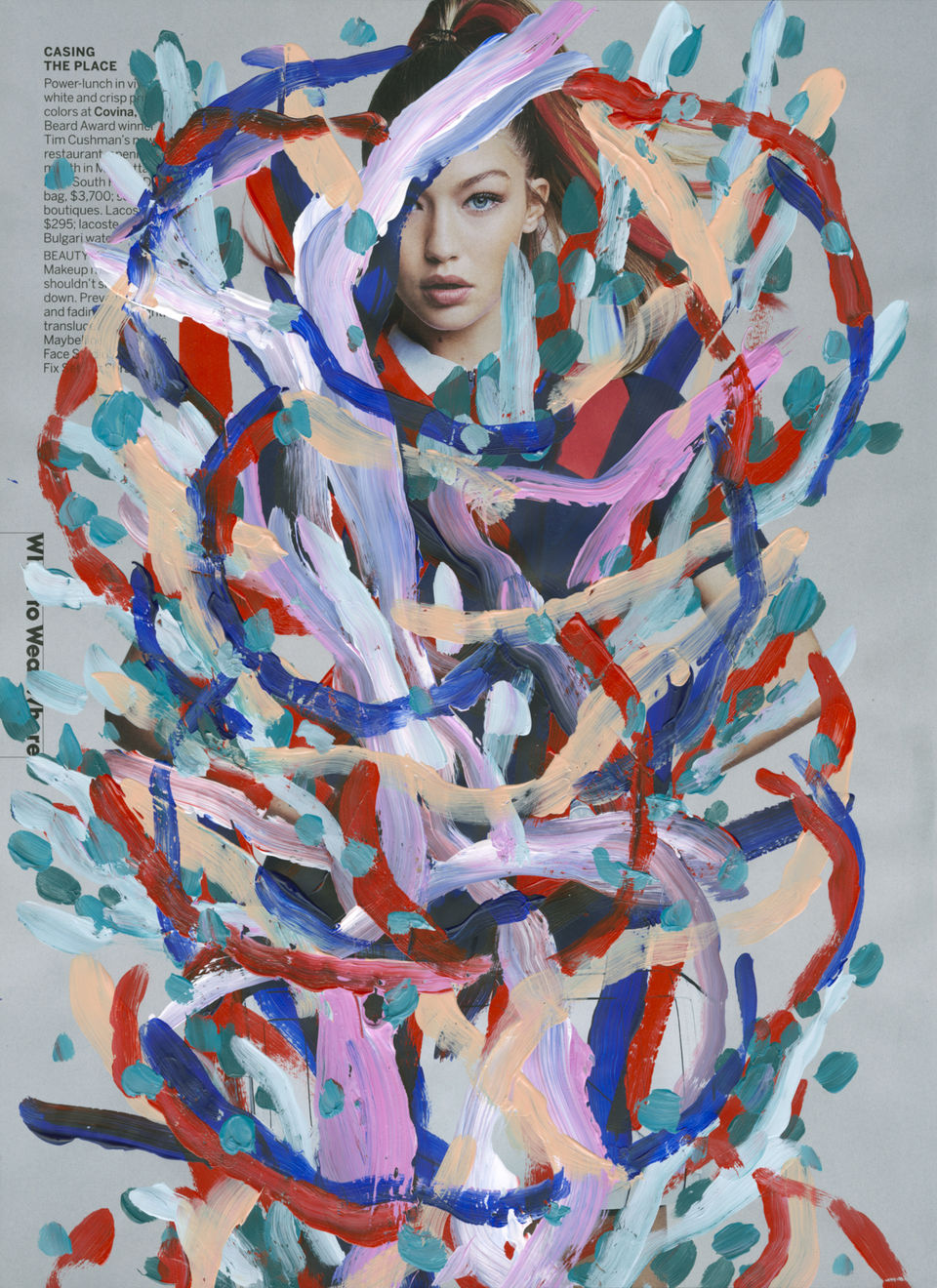 Michael De Feo, Untitled (Gigi Hadid by Patrick Demarchelier for Vogue, April, 2016), 2016