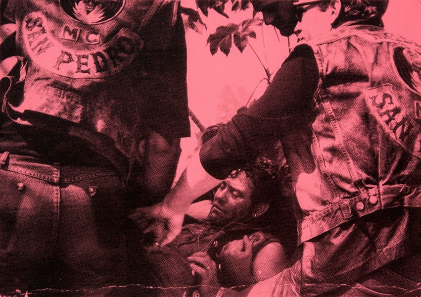 Russell Young, Lost Angel #4 - Fight Pink + Black, 2014